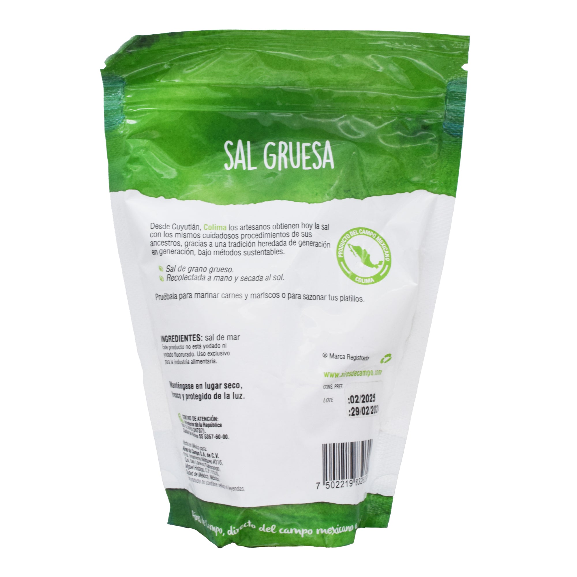 Sal Gruesa 250 G