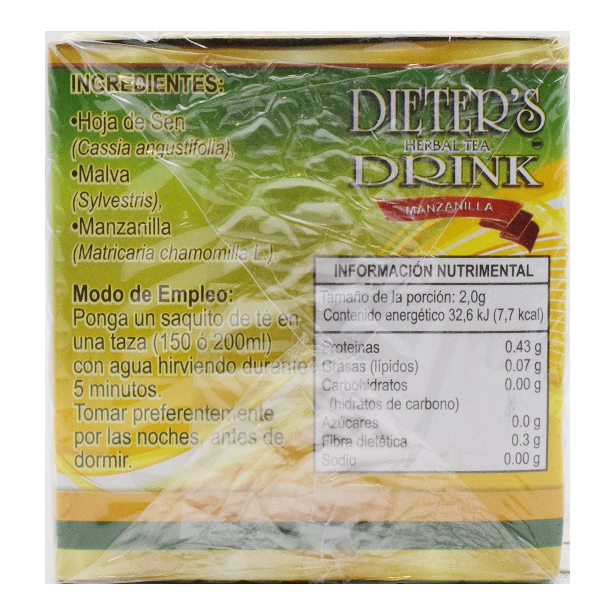 Te Dieters Drink Manzanilla 18 Sob