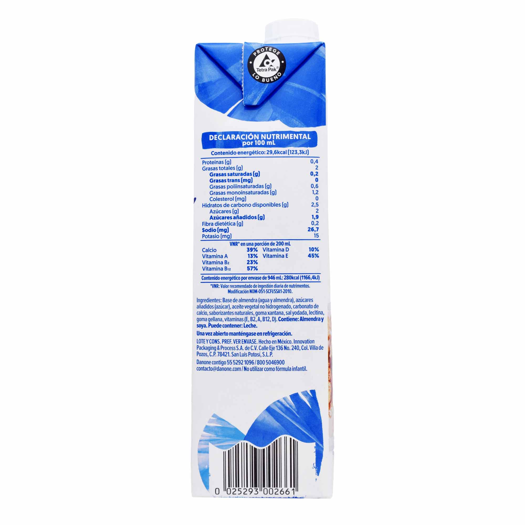 Bebida De Almendra 946 Ml
