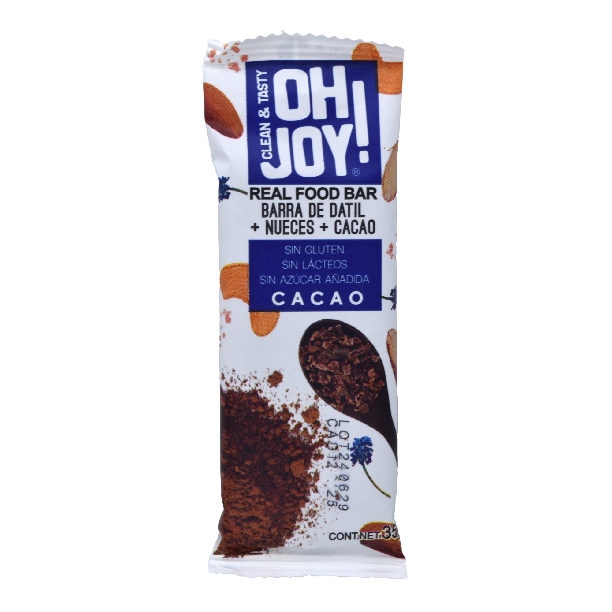 Barrita De Datil Y Cacao 35 G (Paquete 14)