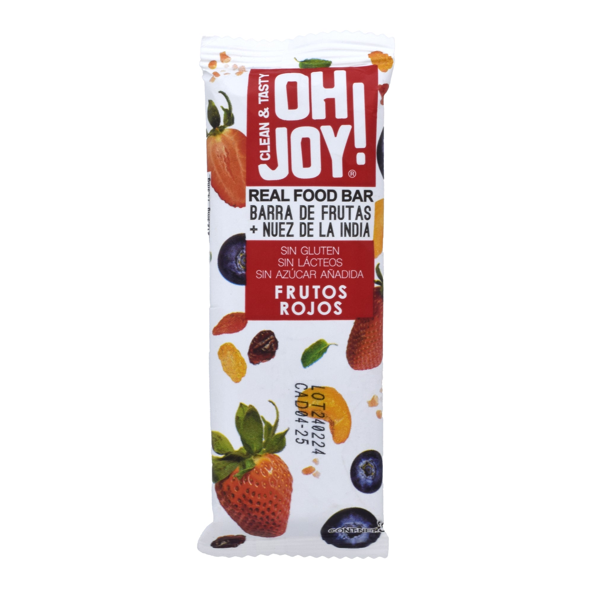 Barrita De Datil Y Frutos Rojos 35 G (Paquete 14)