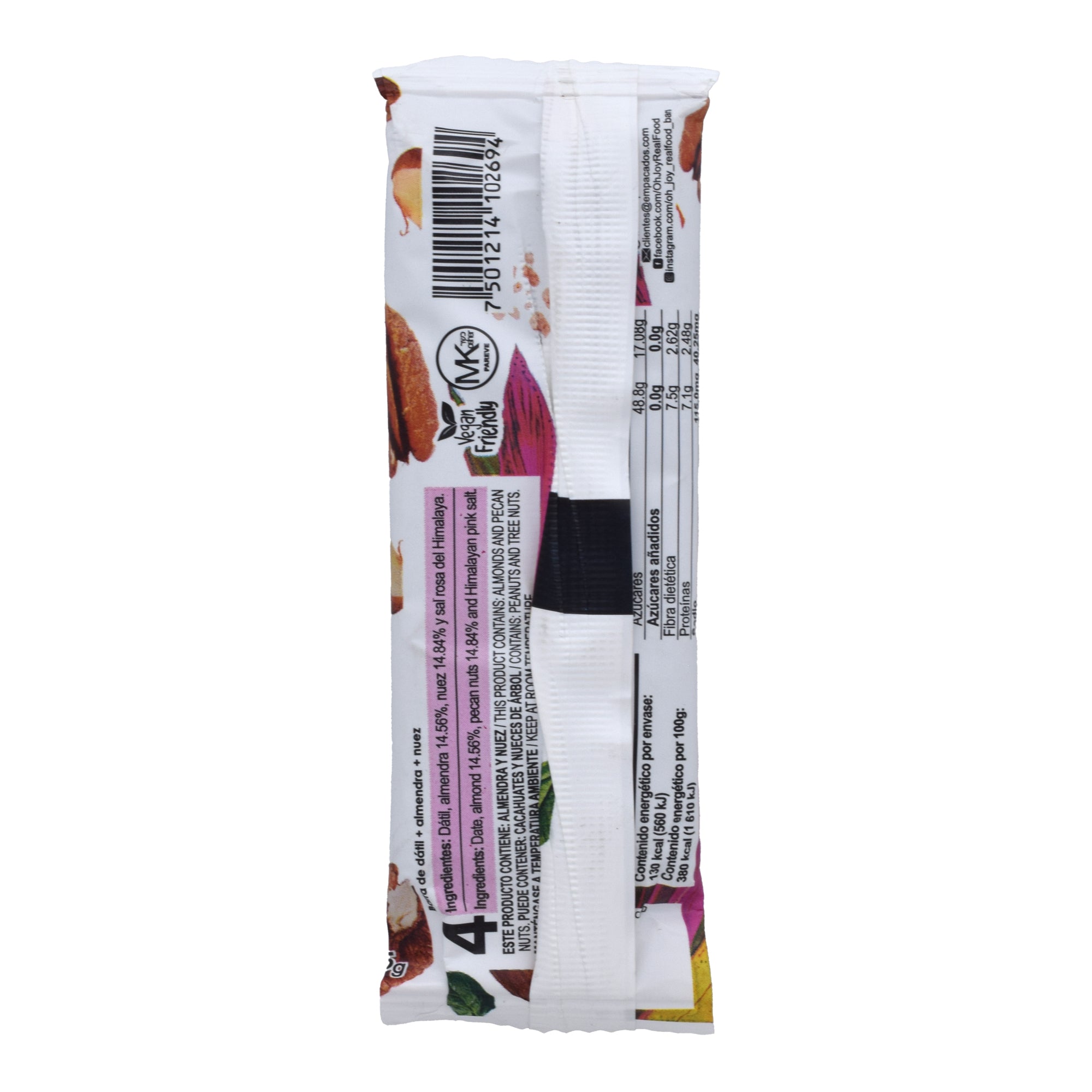 Barrita De Datil Almendra Y Nuez 35 G (Paquete 14)