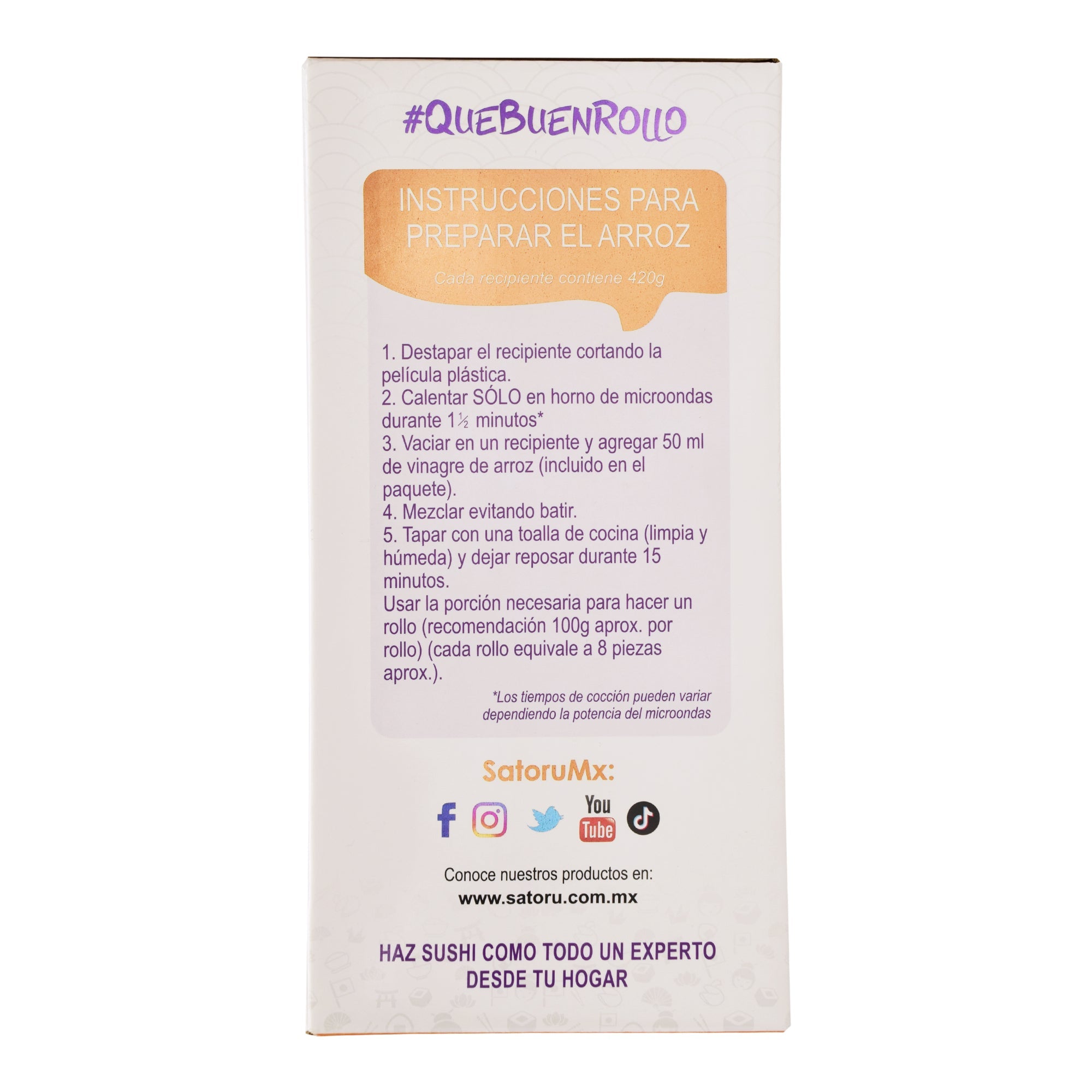 Sushi Kit Prepara 8 Rollos