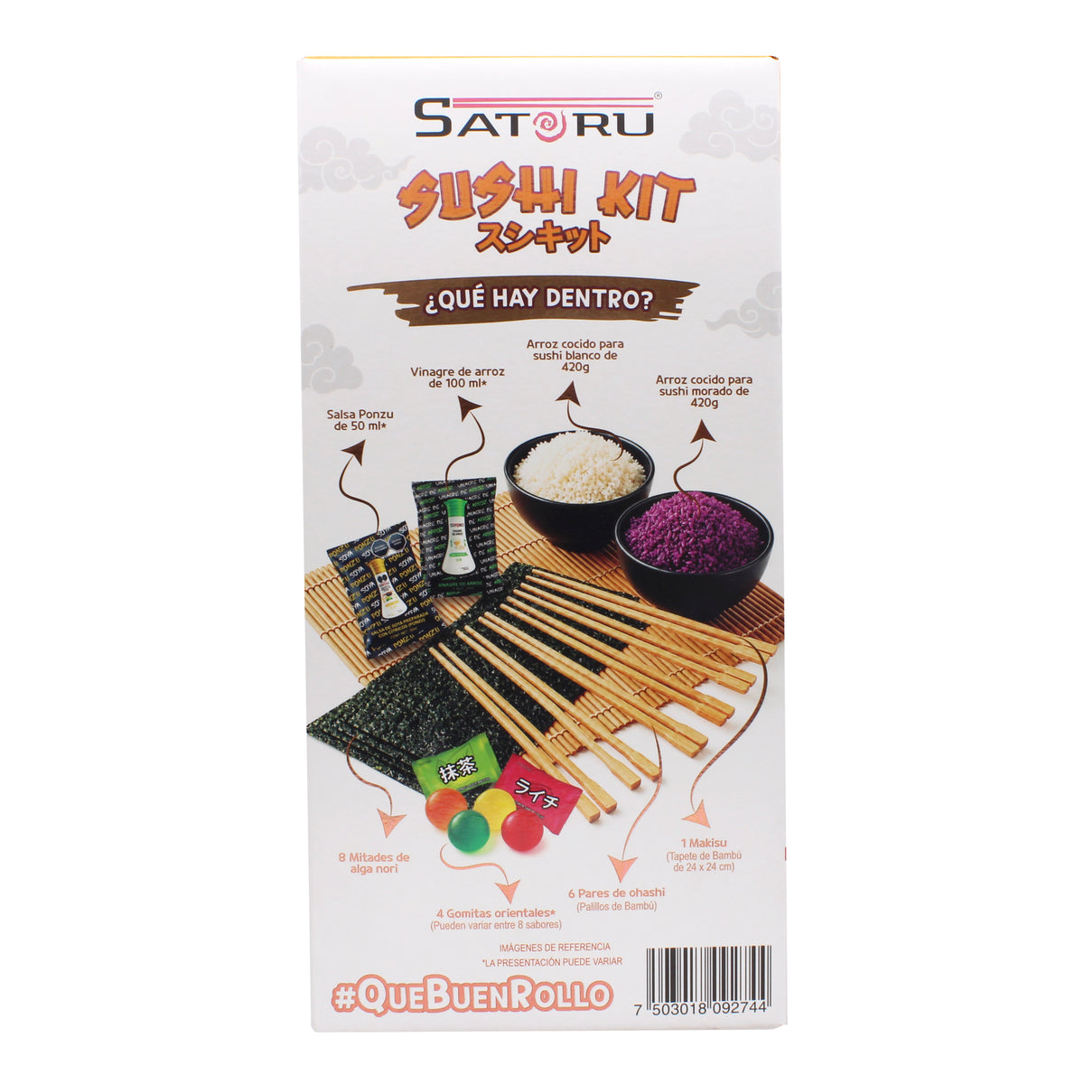 Sushi Kit Prepara 8 Rollos