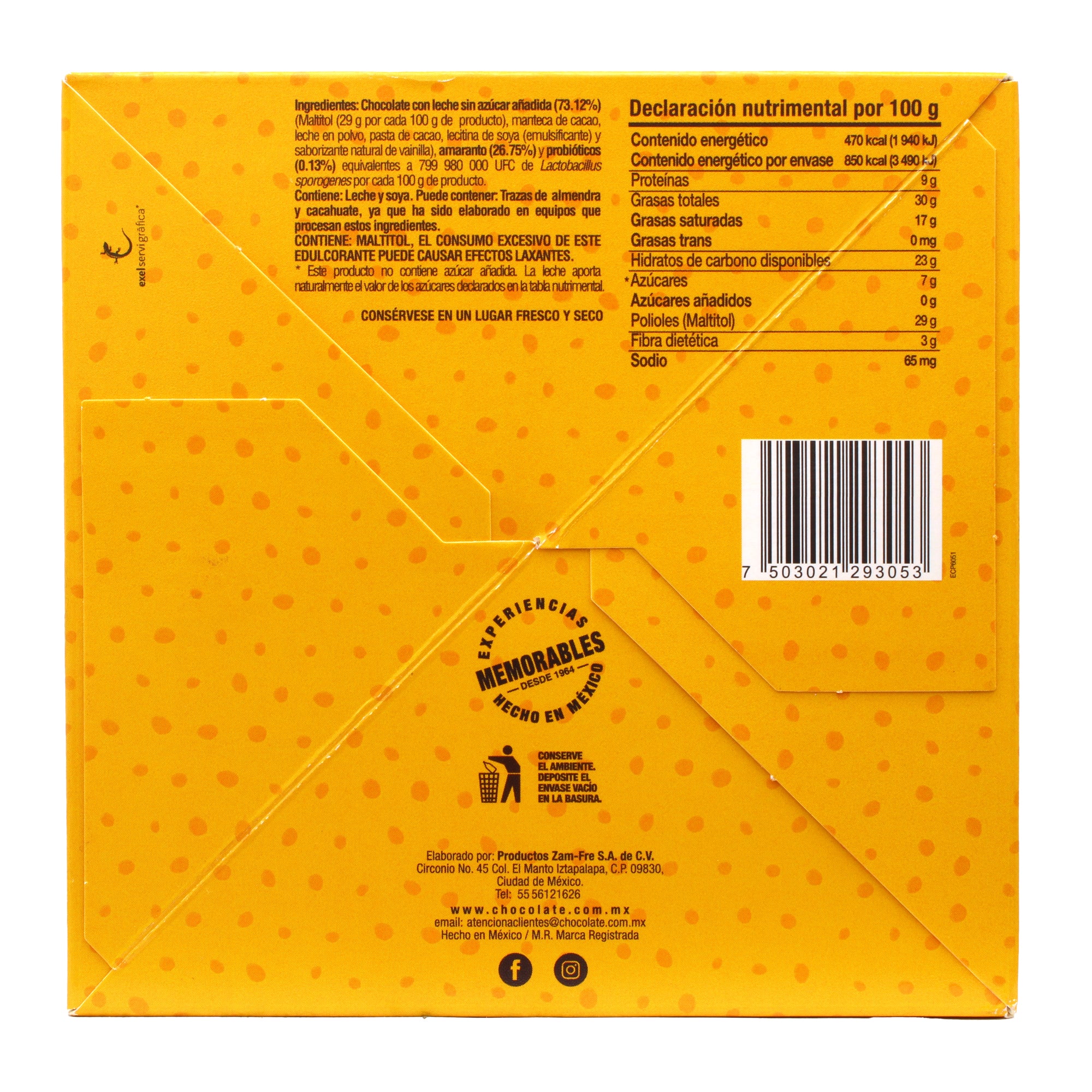 Mini Barra Amara Choco 15 G (Paquete 12)