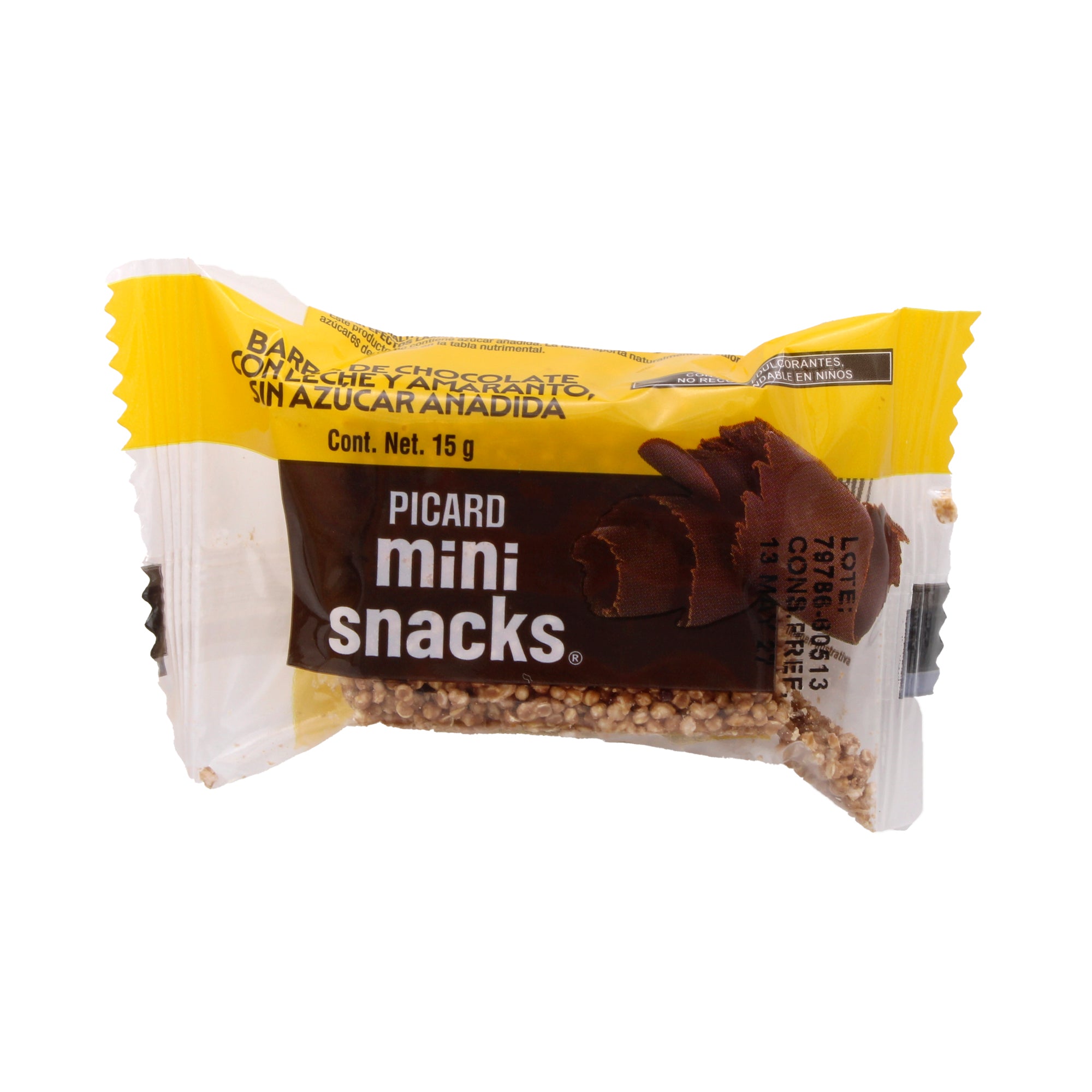 Mini Barra Amara Choco 15 G (Paquete 12)