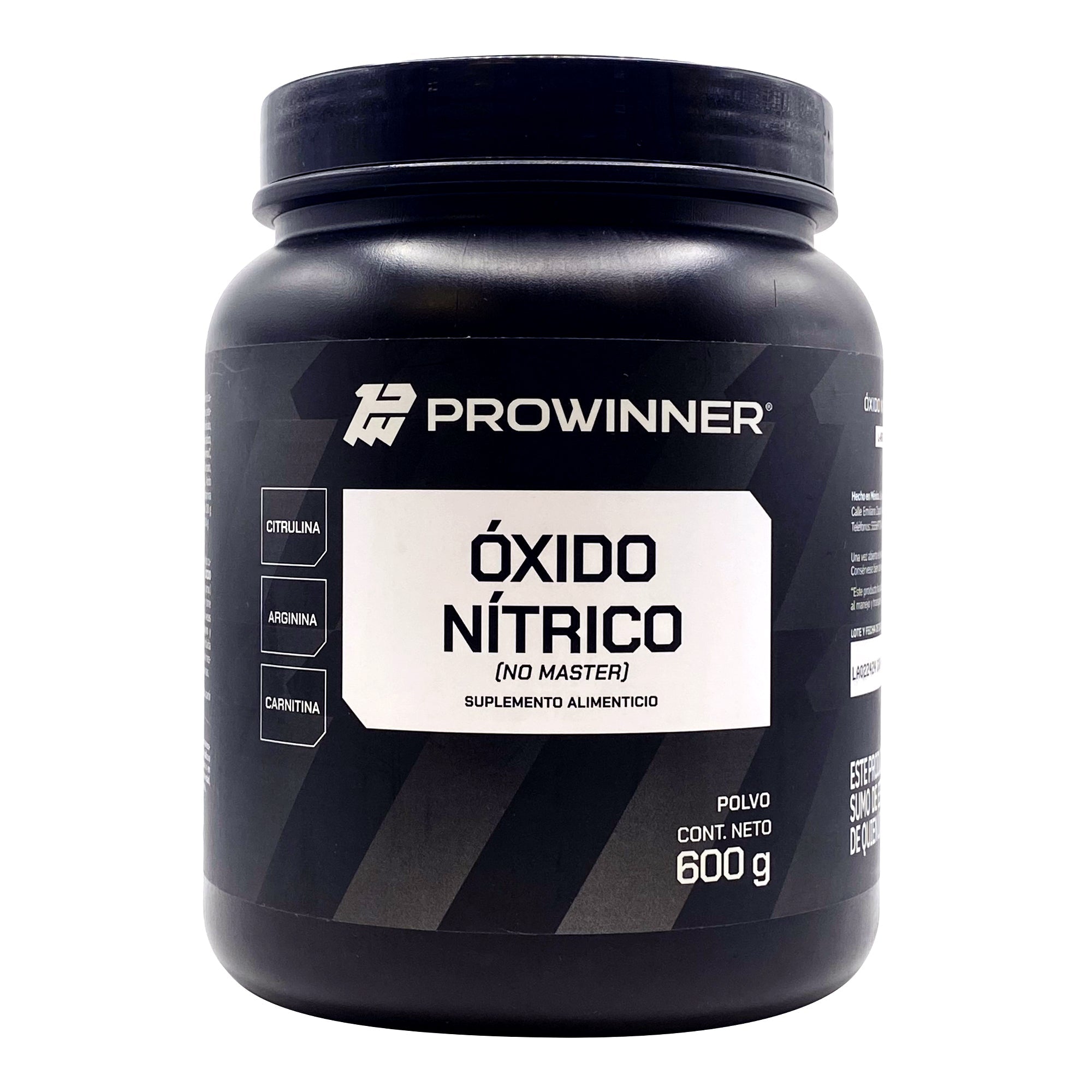 Oxido Nitrico En Polvo 600 G
