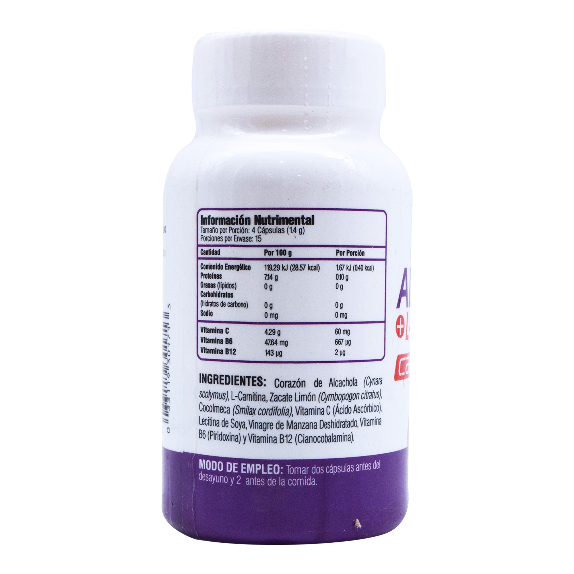 Corazon De Alcachofa Y L Carnitina 60 Cap