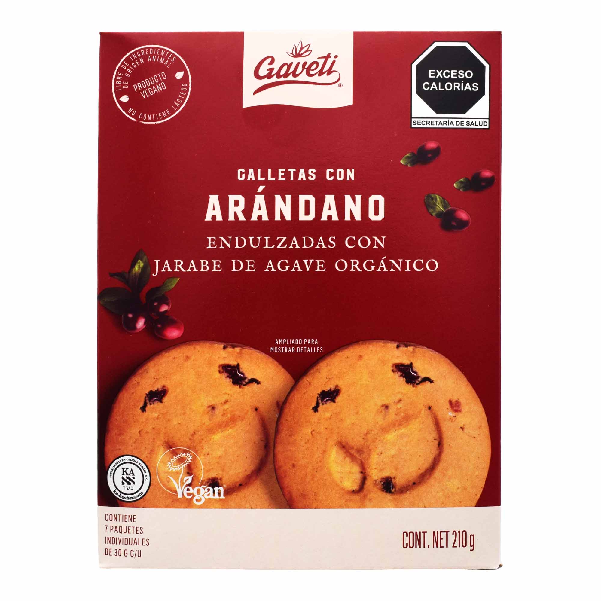 Galleta Con Avena Y Arandano 210 G