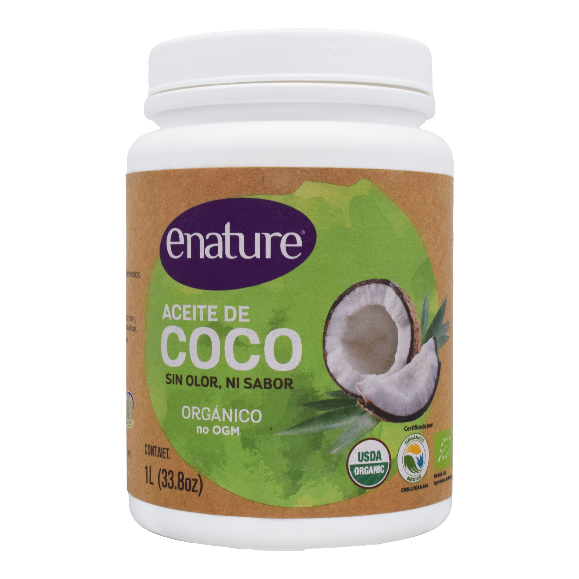 Aceite De Coco Sin Sabor 1 L