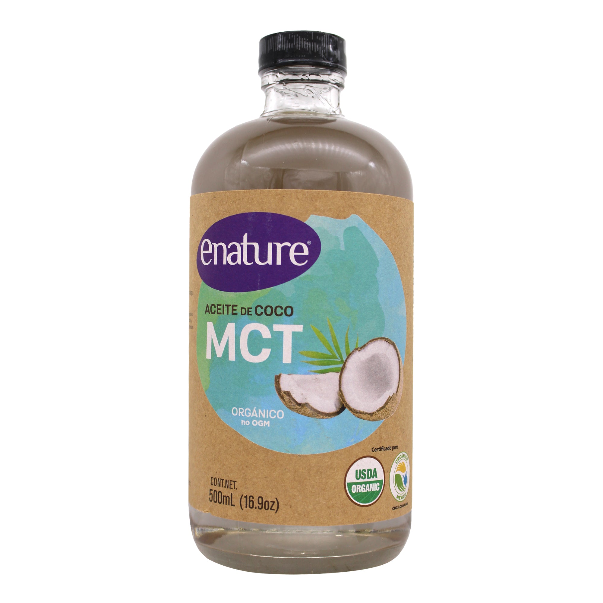 Aceite De Coco Mct Organico 500 Ml
