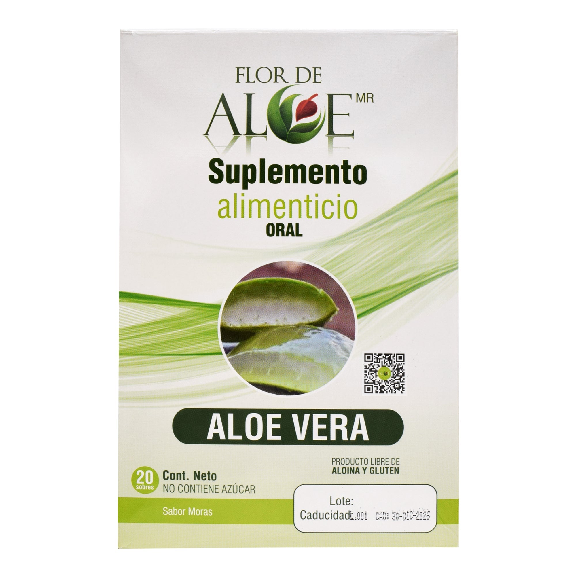 Aloe Vera Moras 20 Sob 45 G C/u