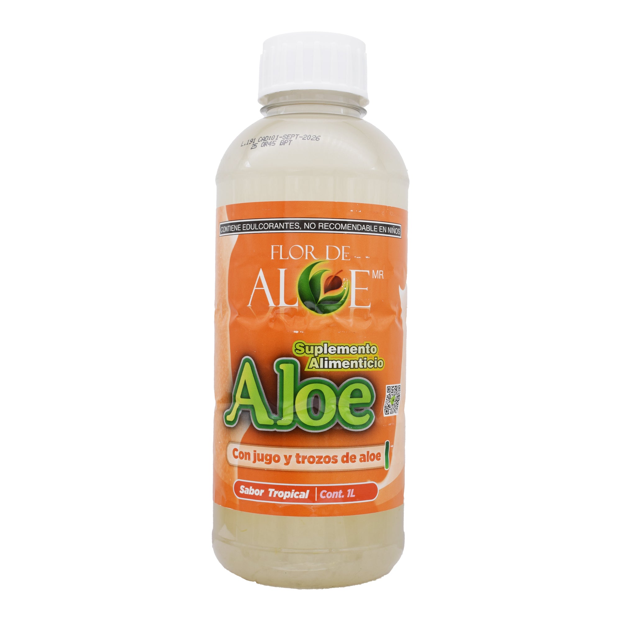 Bebida De Sabila Con Trozos De Aloe Sab Tropical 1 L
