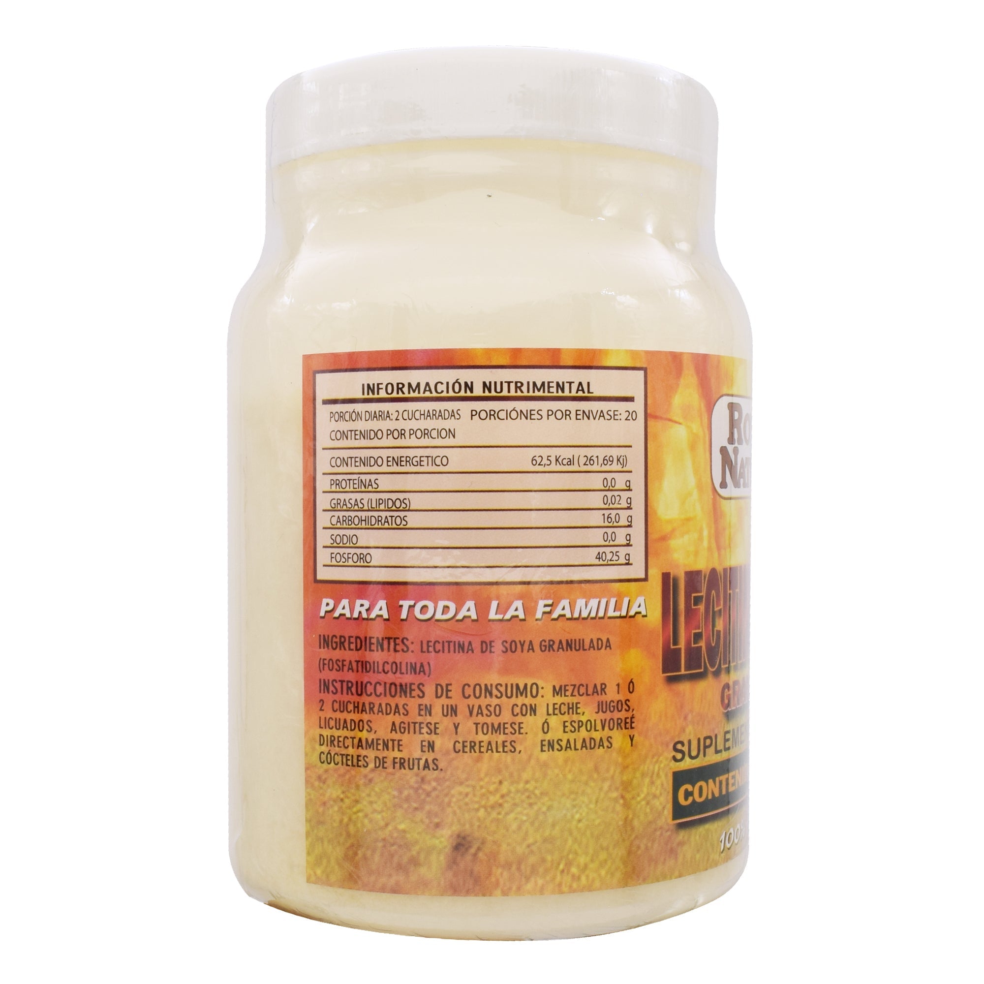 Lecitina De Soya Granulada 250 G