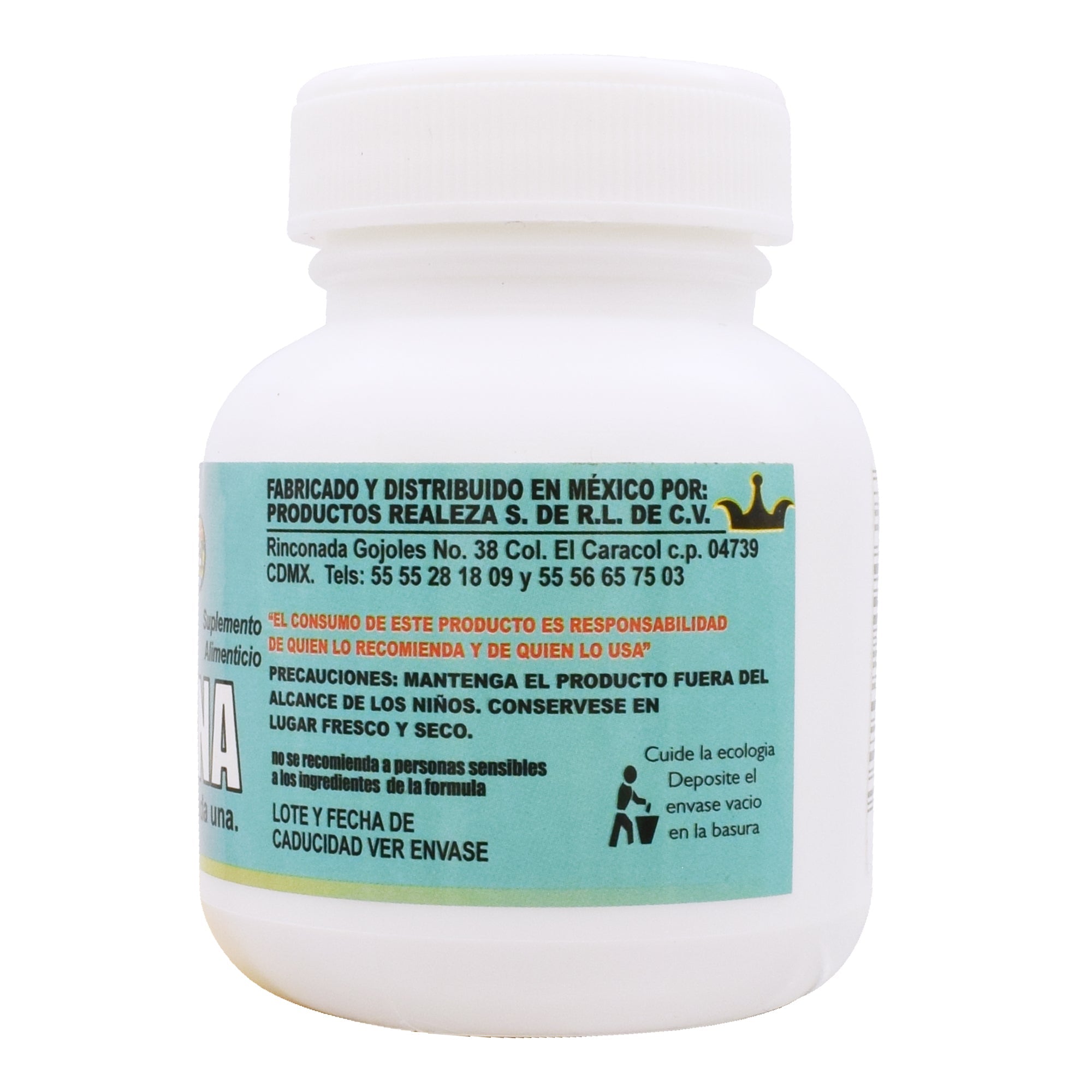 Vitamina B2 Riboflavina 100 Mg 30 Cap