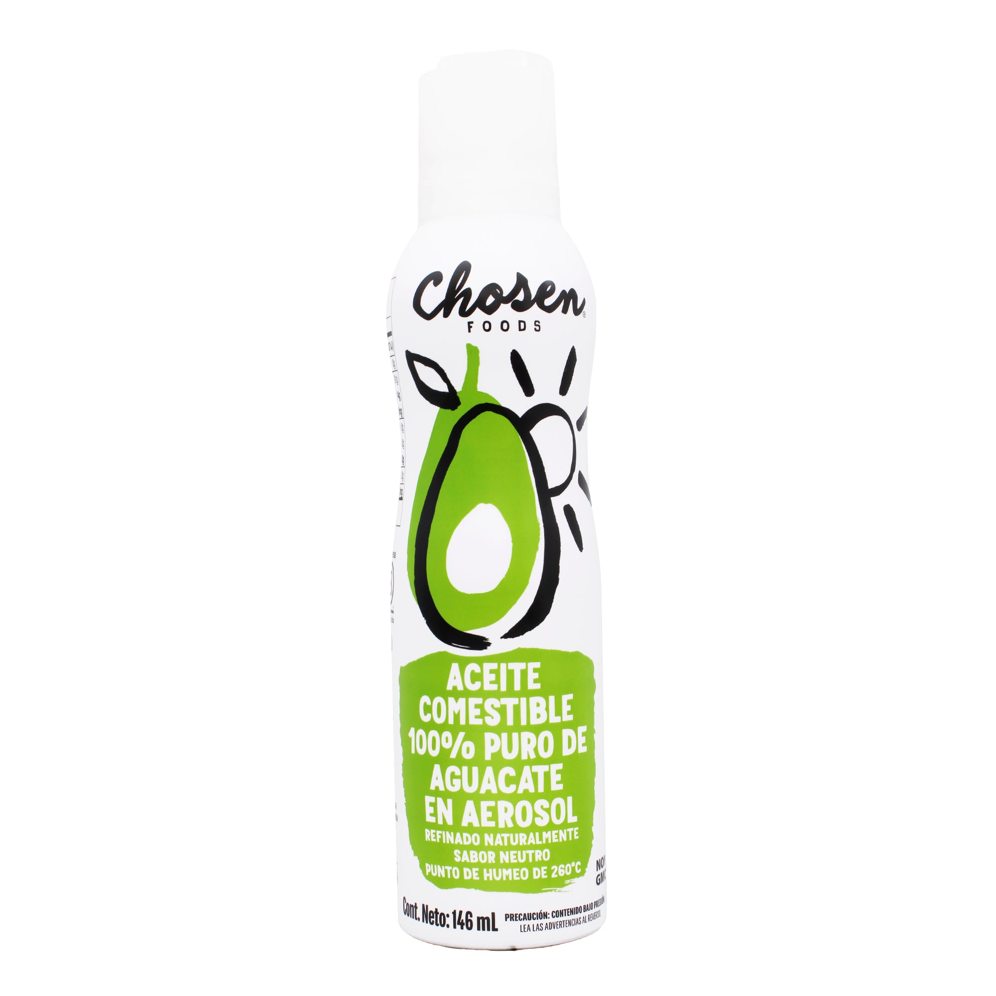 Aceite De Aguacate Spray 146 Ml