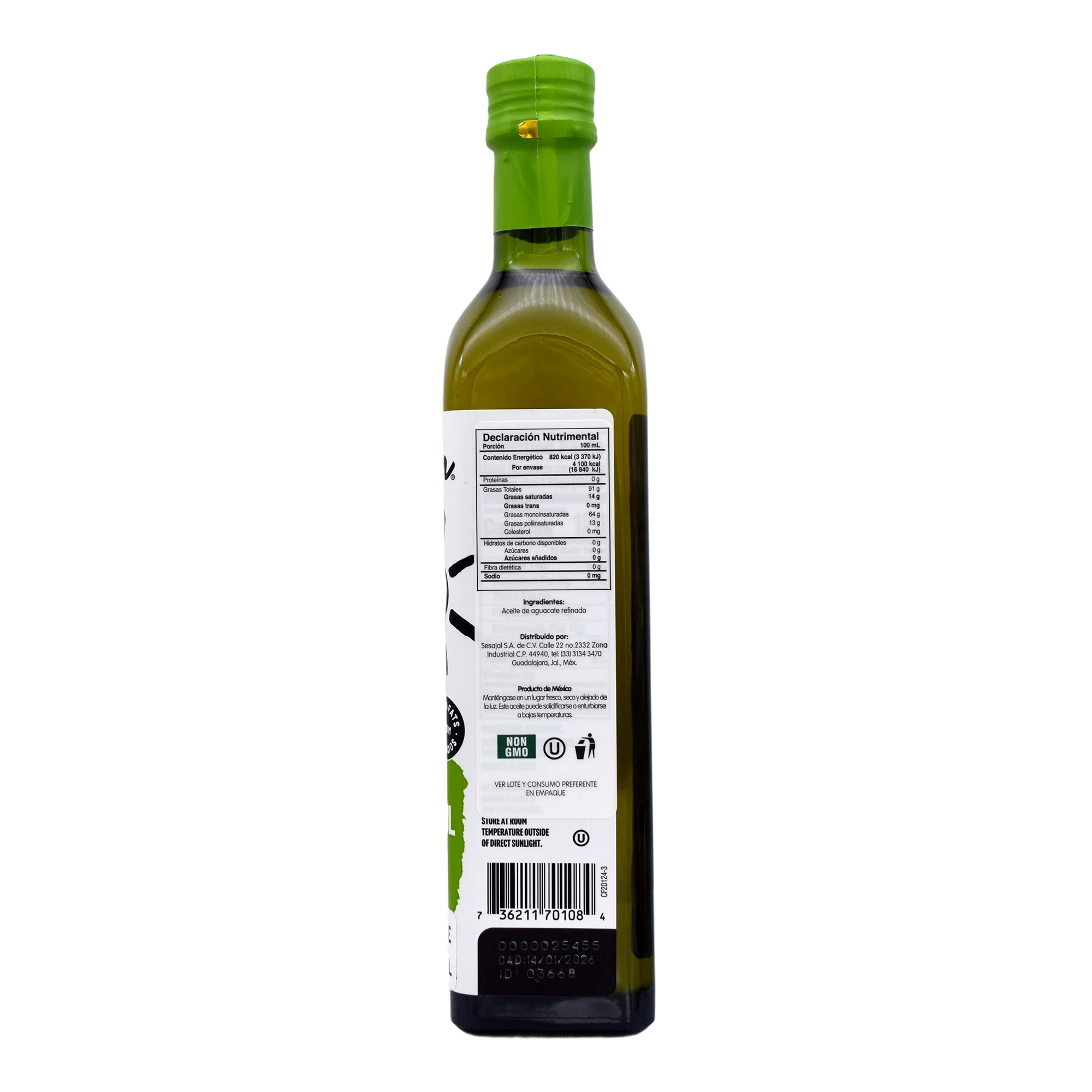 Aceite De Aguacate 500 Ml