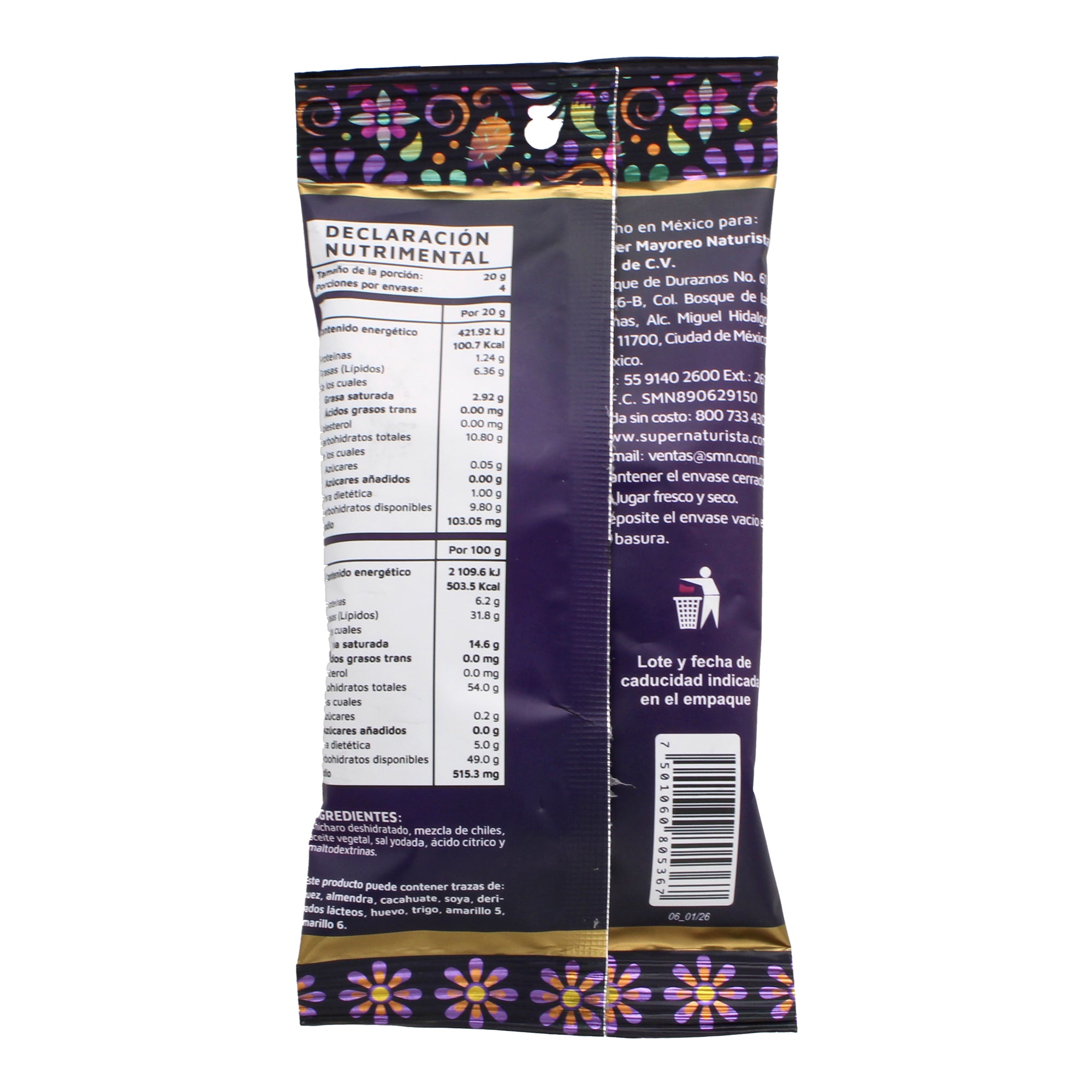 Chicharo Enchilado 80 G