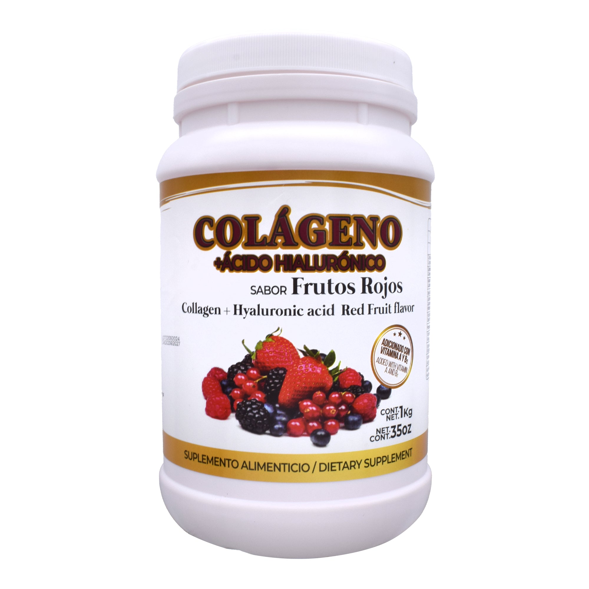 Colageno Y Acido Hialuronico Frutos Rojos 1 Kg