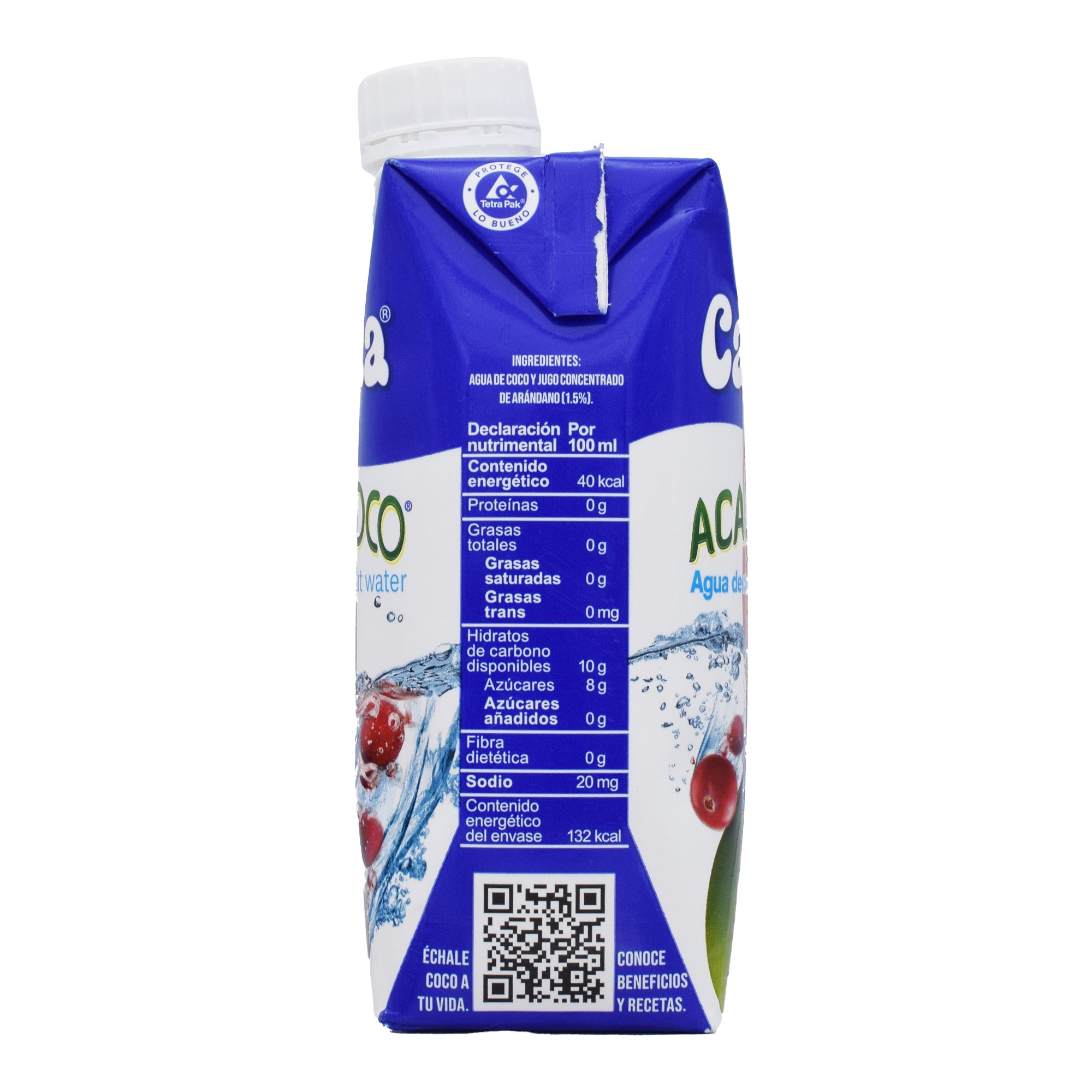 Agua De Coco Arandano 330 Ml