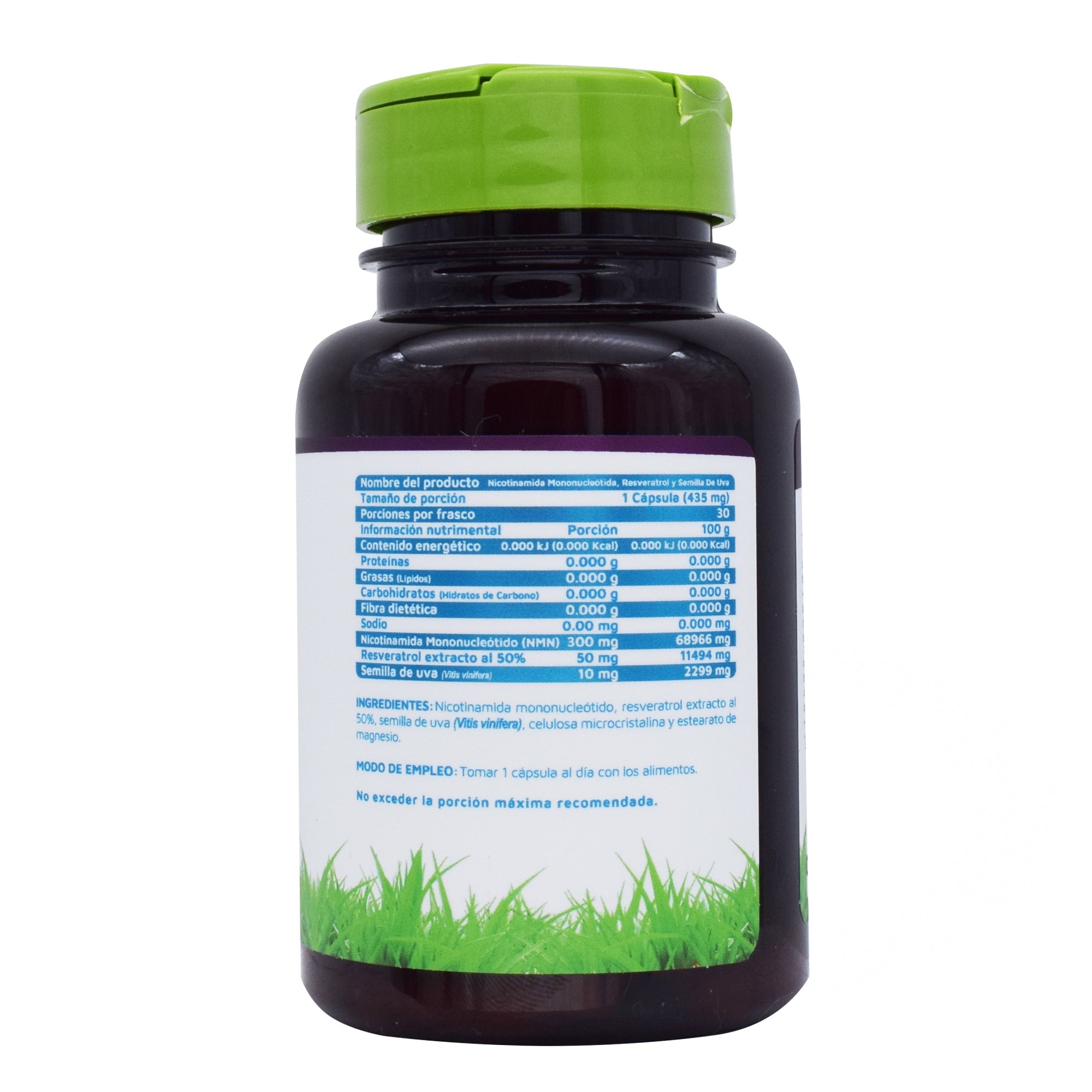 Nmn Resveratrol Semilla De Uva 30 Cap