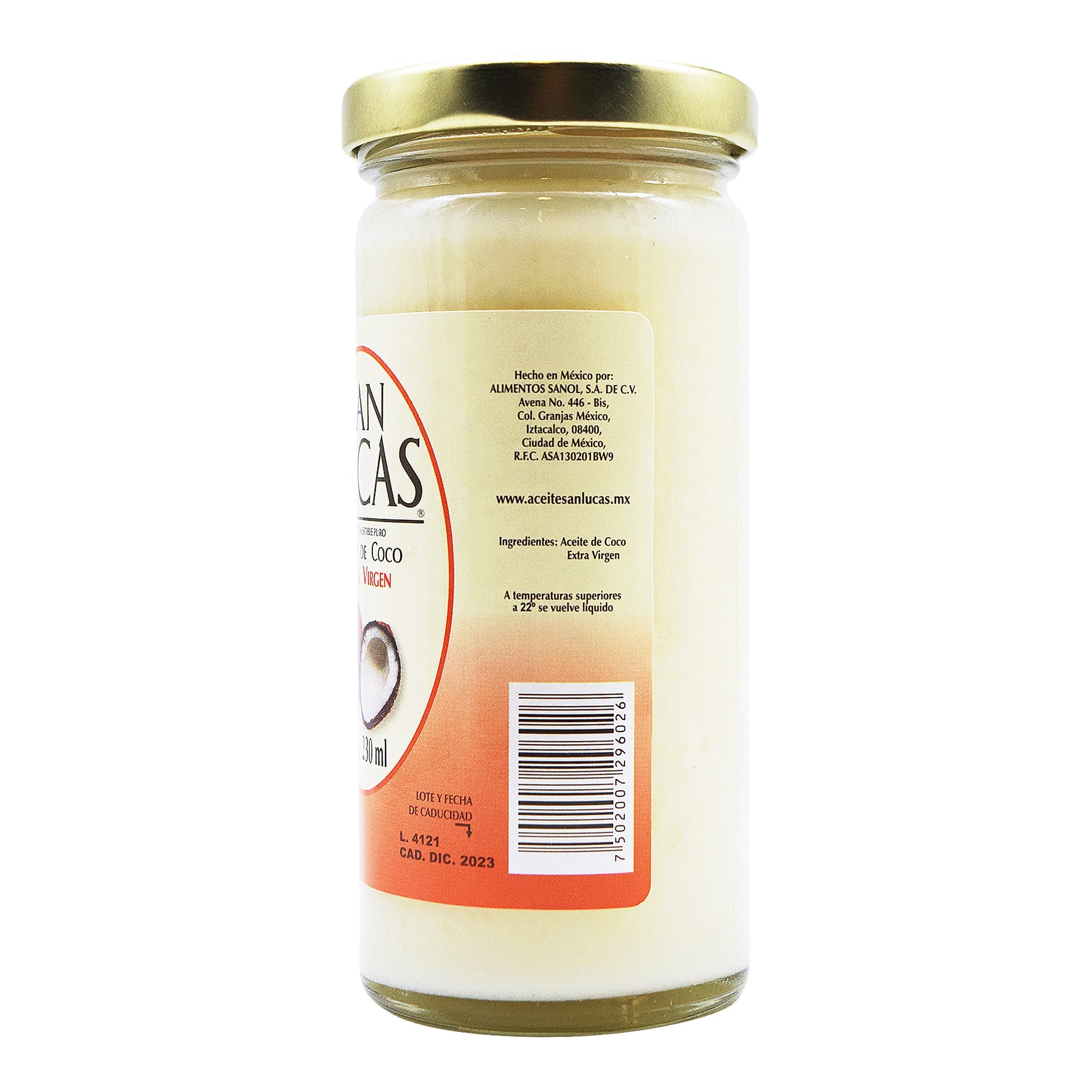 Aceite De Coco 230 Ml