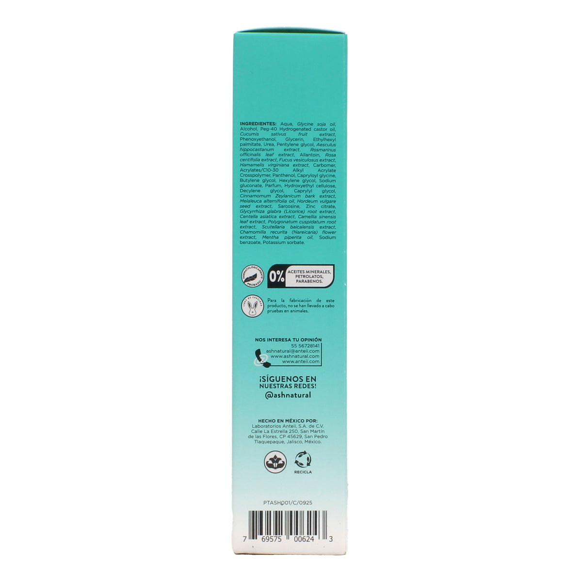 Suero Facial Hidratante 60 Ml