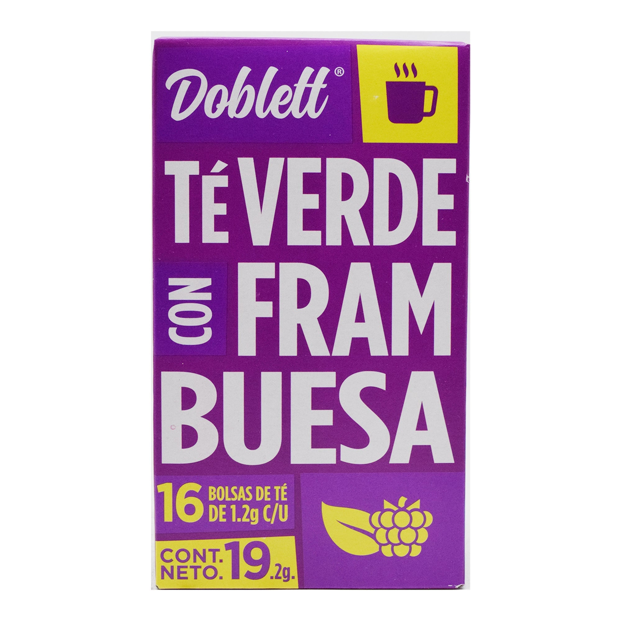 Te Verde Con Frambuesa 16 Sob 19.2 G