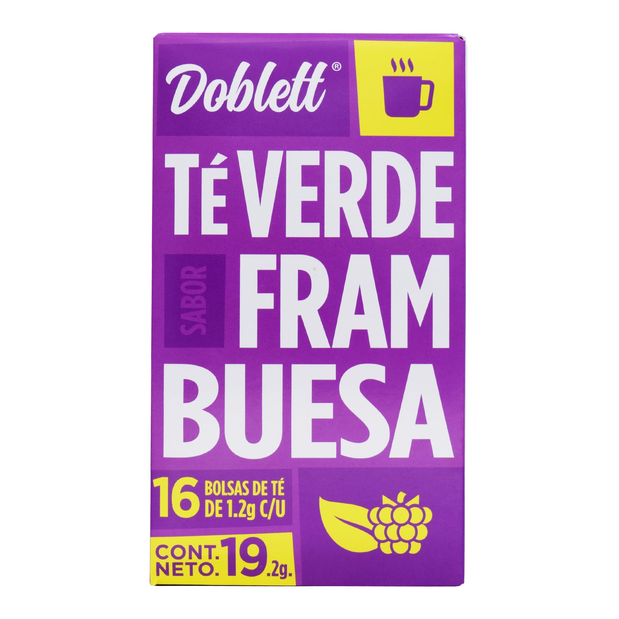 Te Verde Con Frambuesa 16 Sob 19.2 G