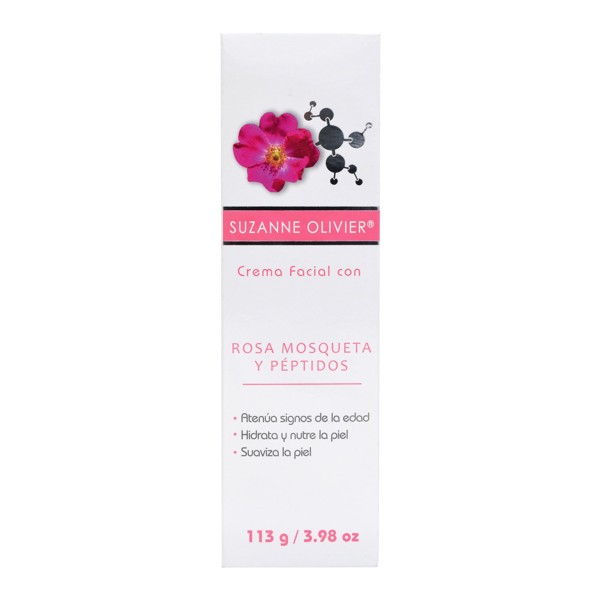 Crema Facial Rosa Mosqueta Peptidos 113 G