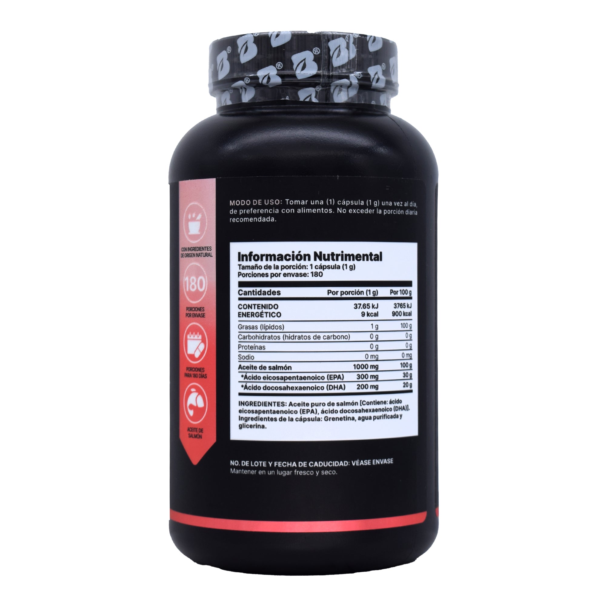 Omega 3 Salmon 180 Cap