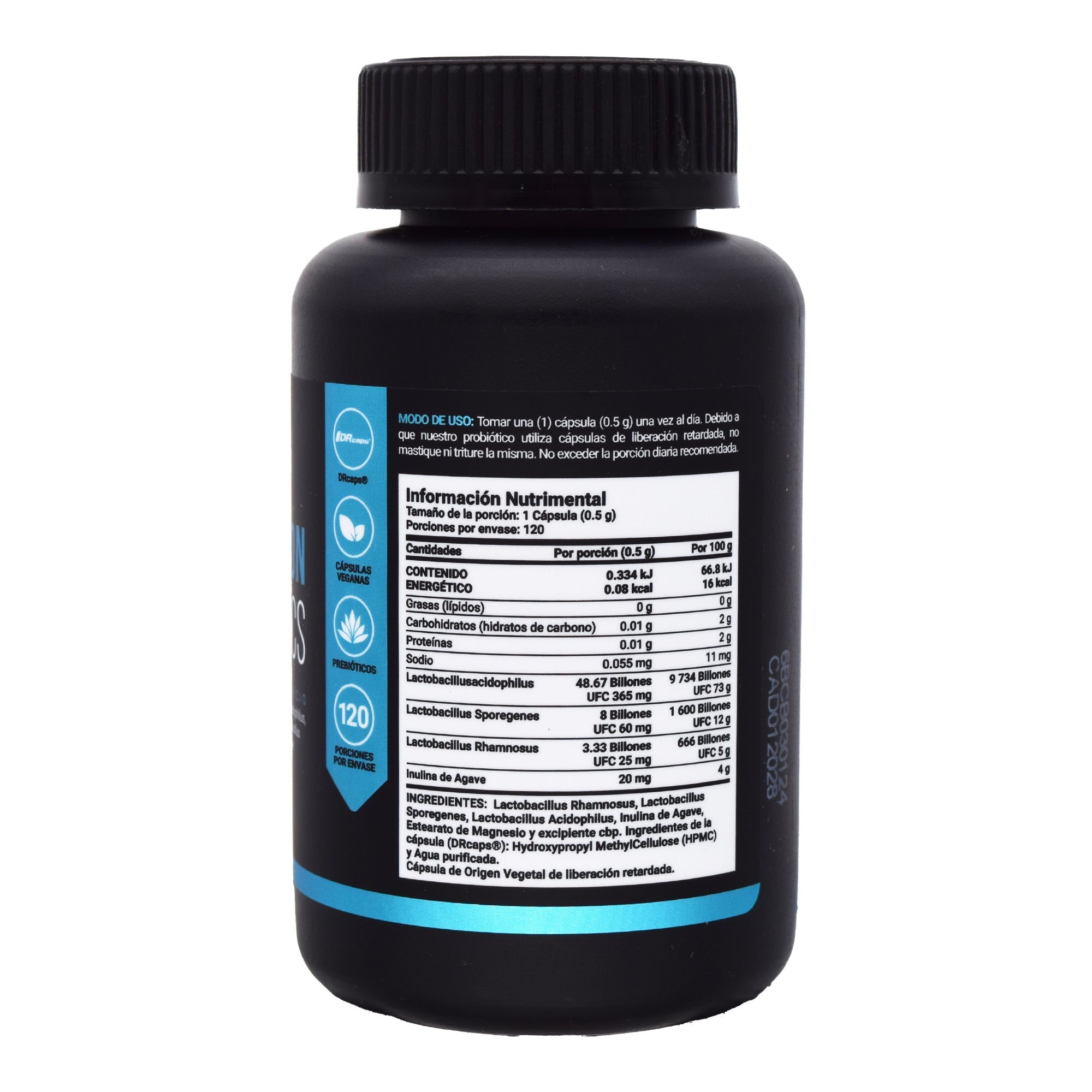 60 Billones De Probioticos 120 Cap