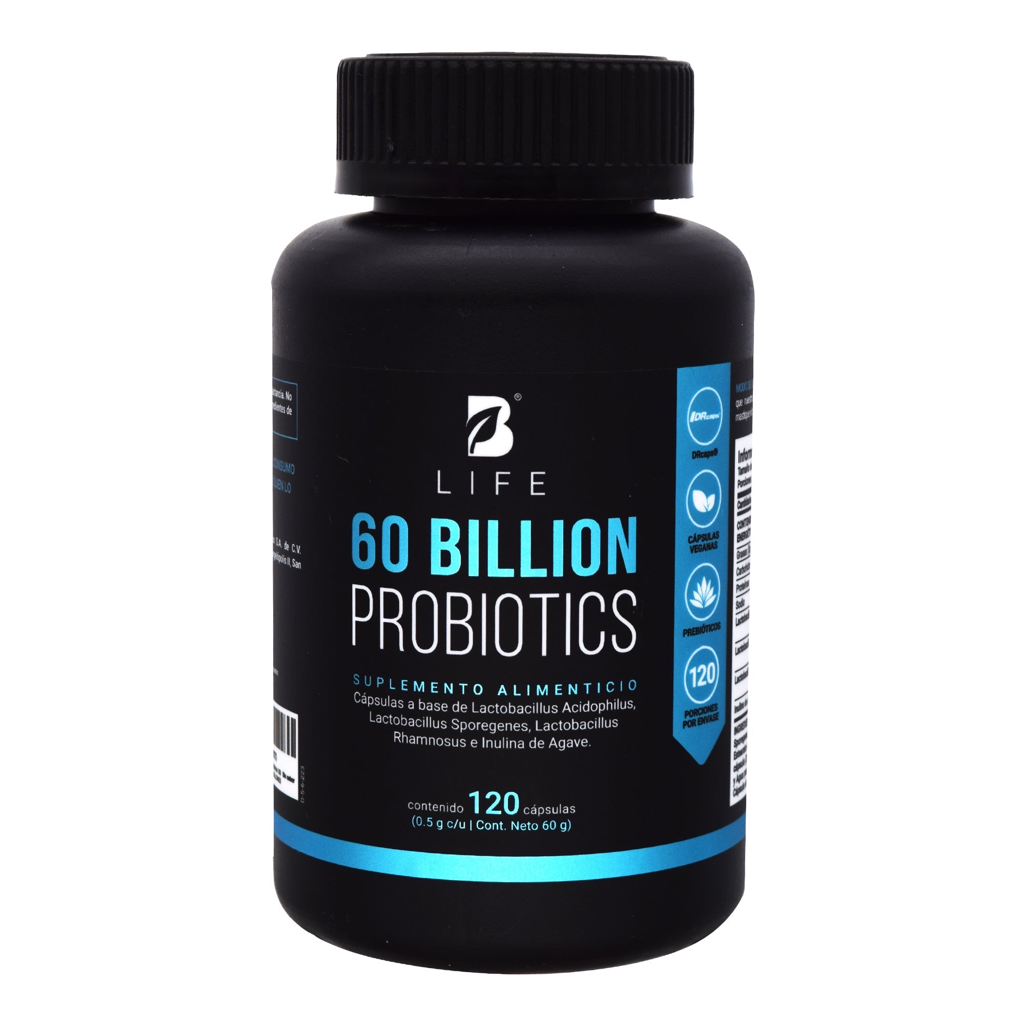 60 Billones De Probioticos 120 Cap