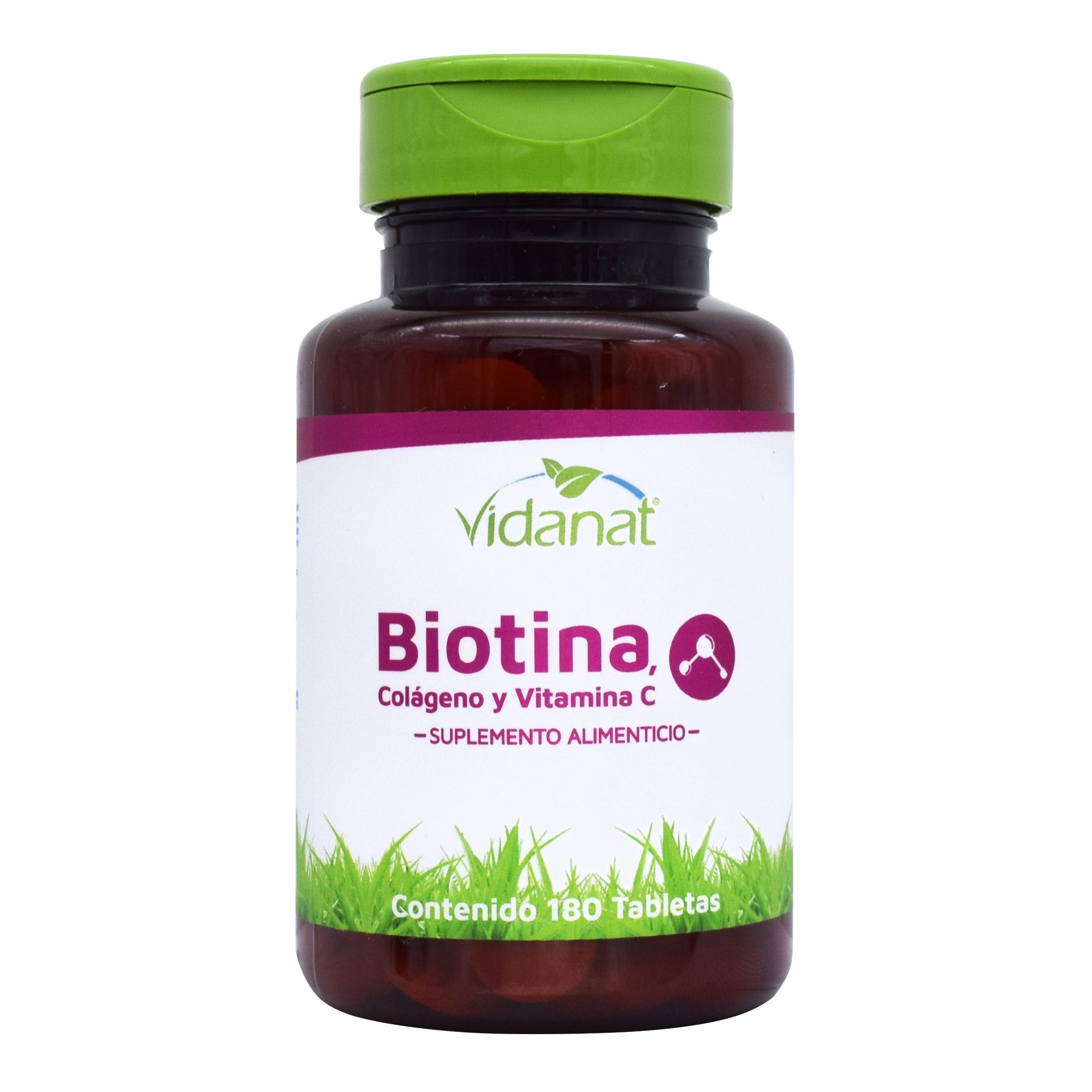 Biotina Colageno Y Vit C 180 Tab