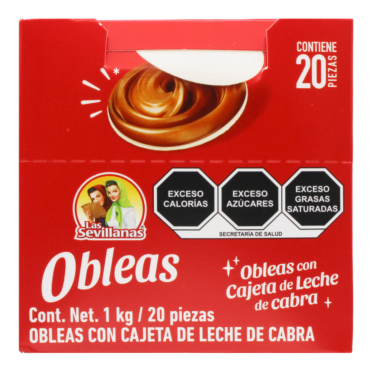 Obleas 50 G (Paquete 20)