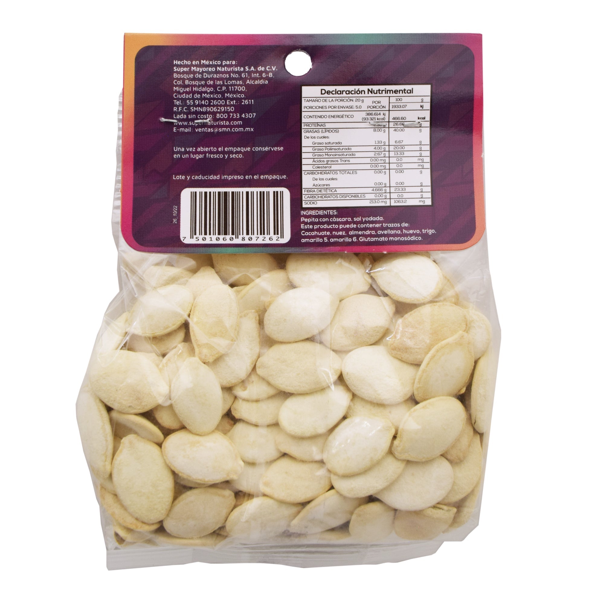 Pepita  Rusa 100 G