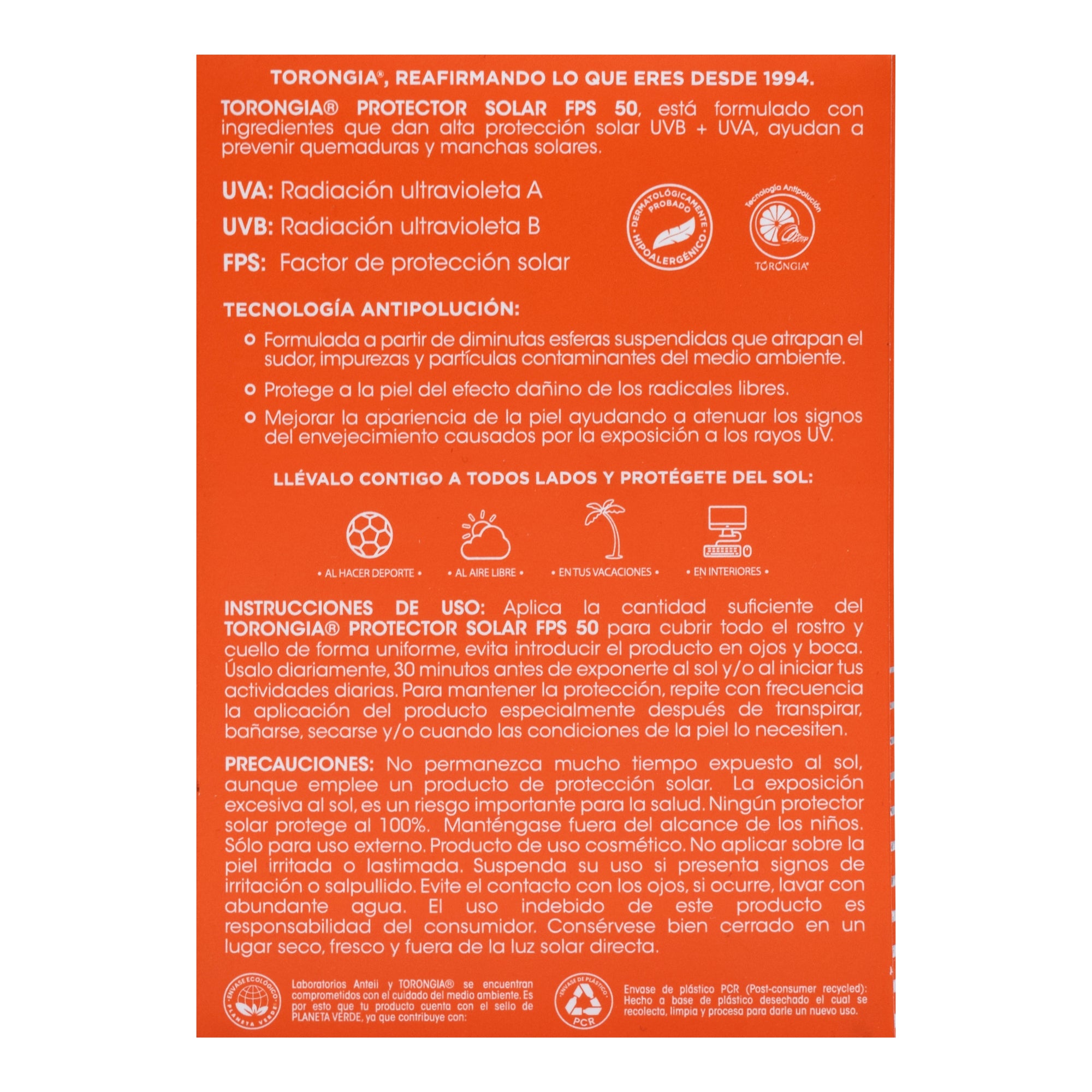 Protector Solar 50 Fps 15 G