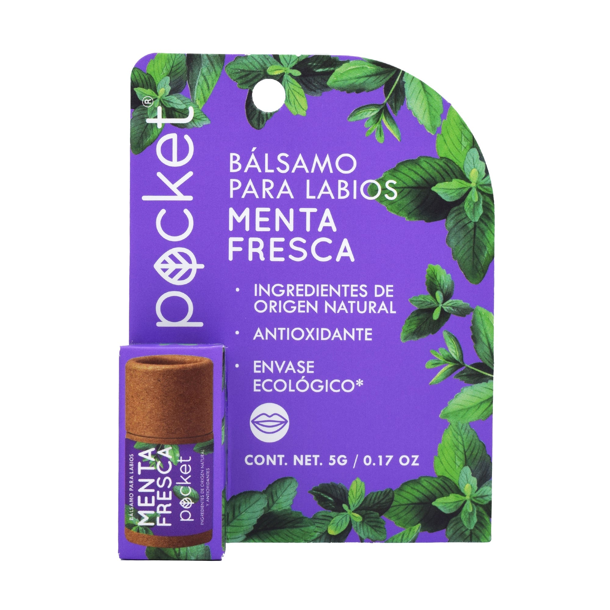 Balsamo Para Labios Menta Fresca 5 G