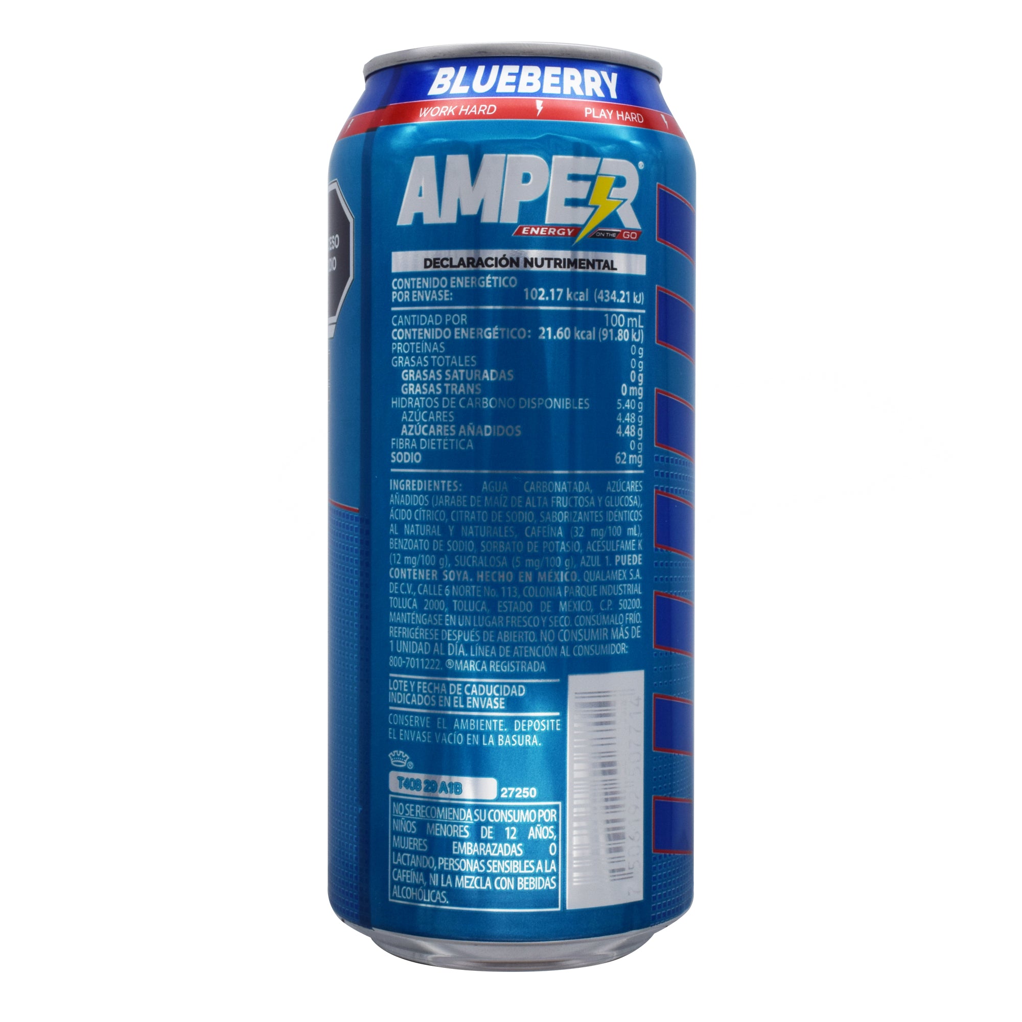 Amper Blueberry 473 Ml