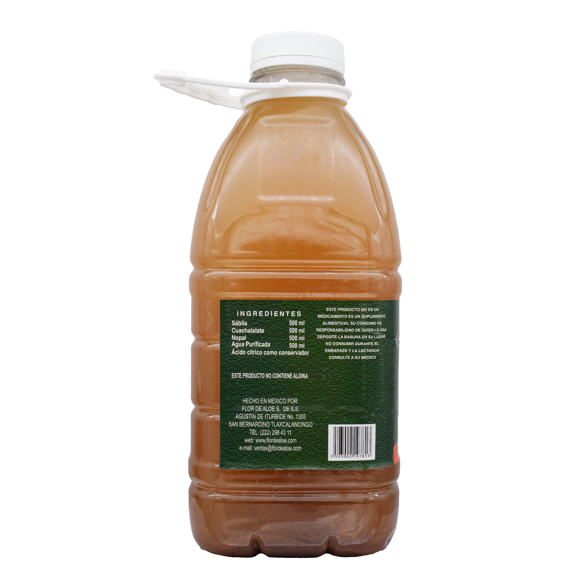 Bebida De Sabila Cuachalalate Nopal 2 L