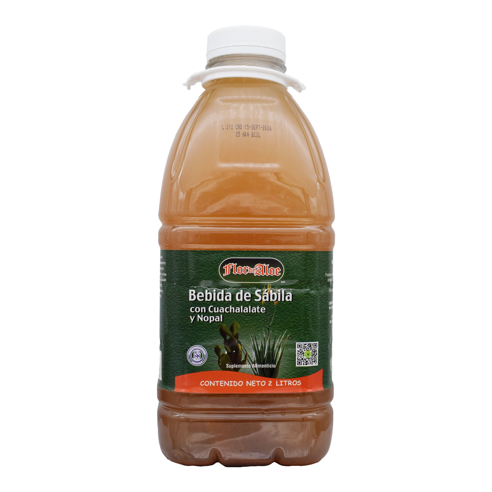 Bebida De Sabila Cuachalalate Nopal 2 L
