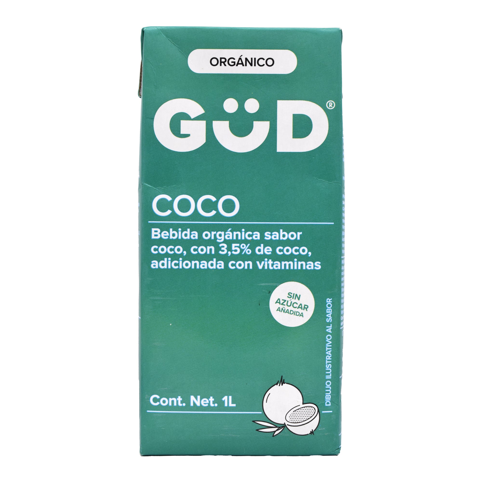 Bebida De Coco Sin Azucar 1 L