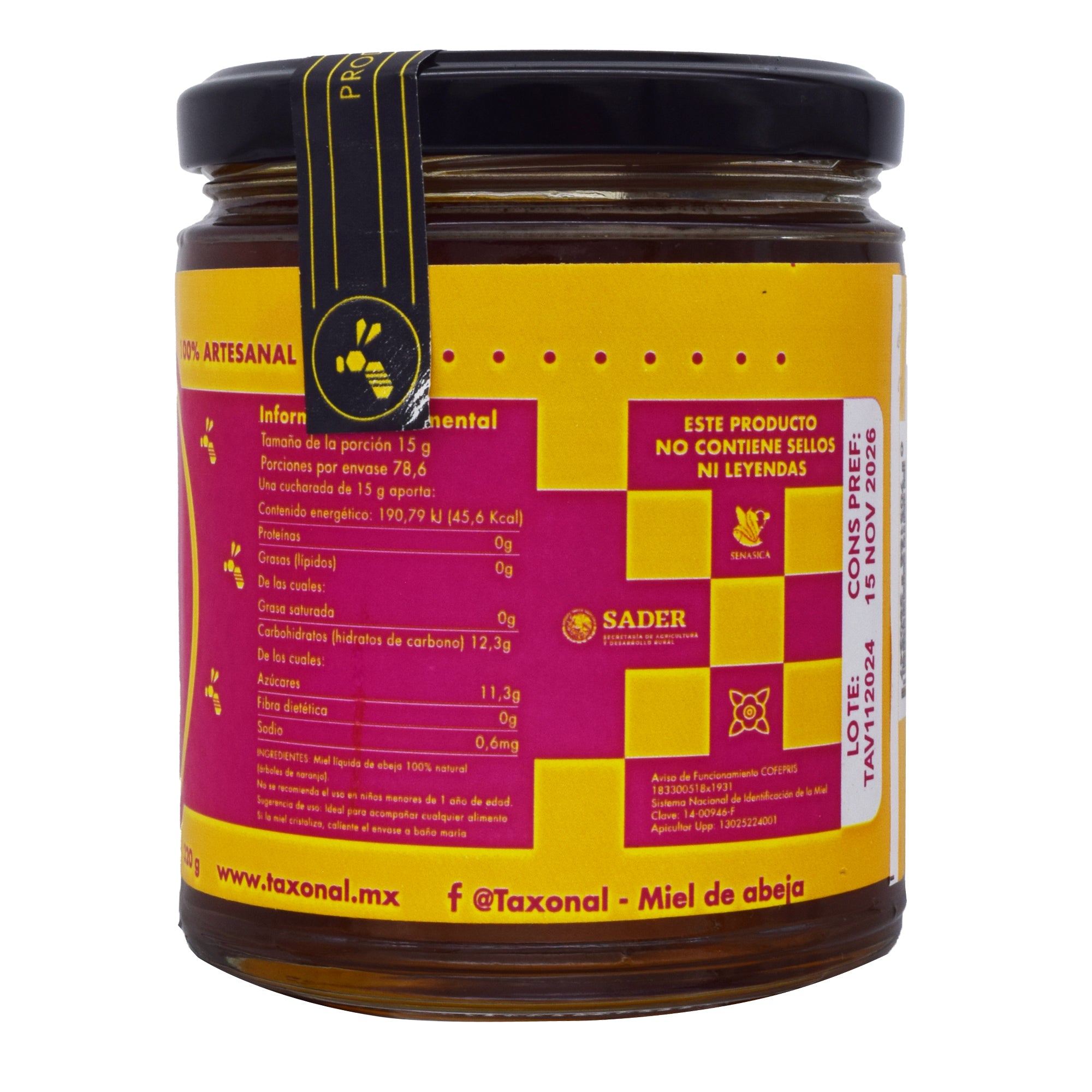 Miel De Abeja 320 G