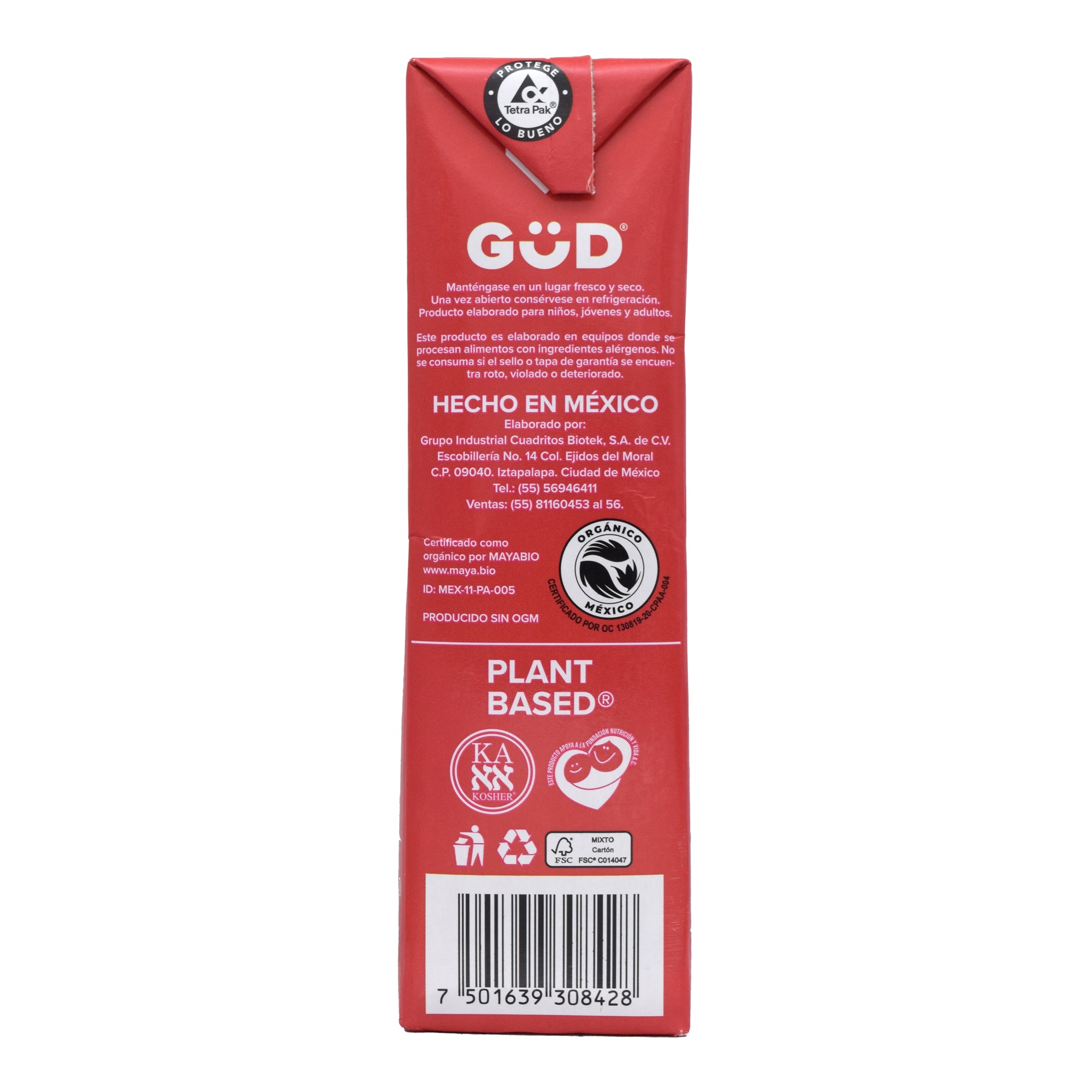 Bebida De Almendra Sin Azucar 1 L