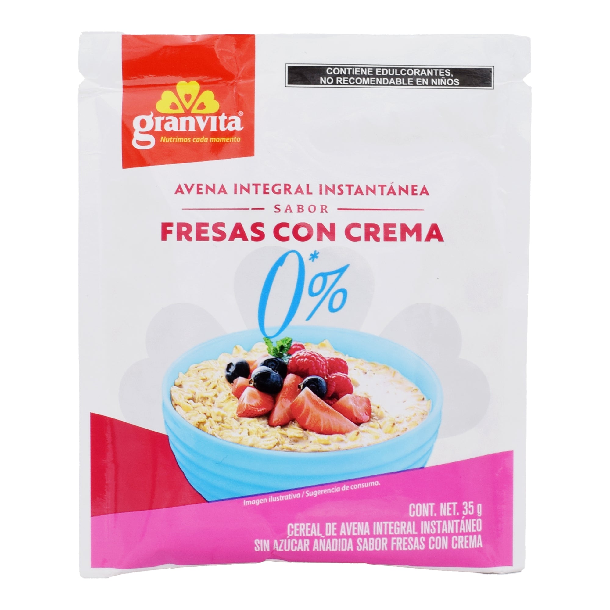 Avena Instantanea Fresas 35 G