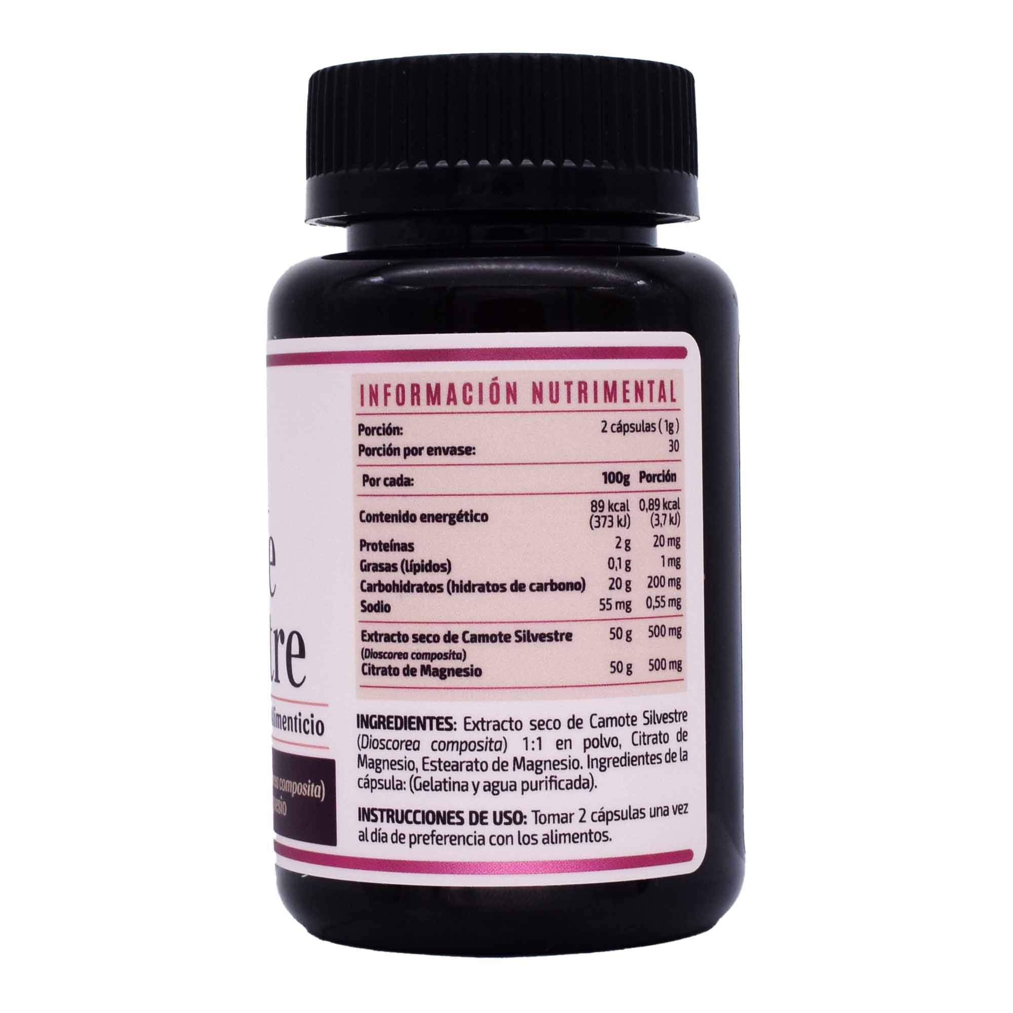 Camote Silvestre 60 Cap