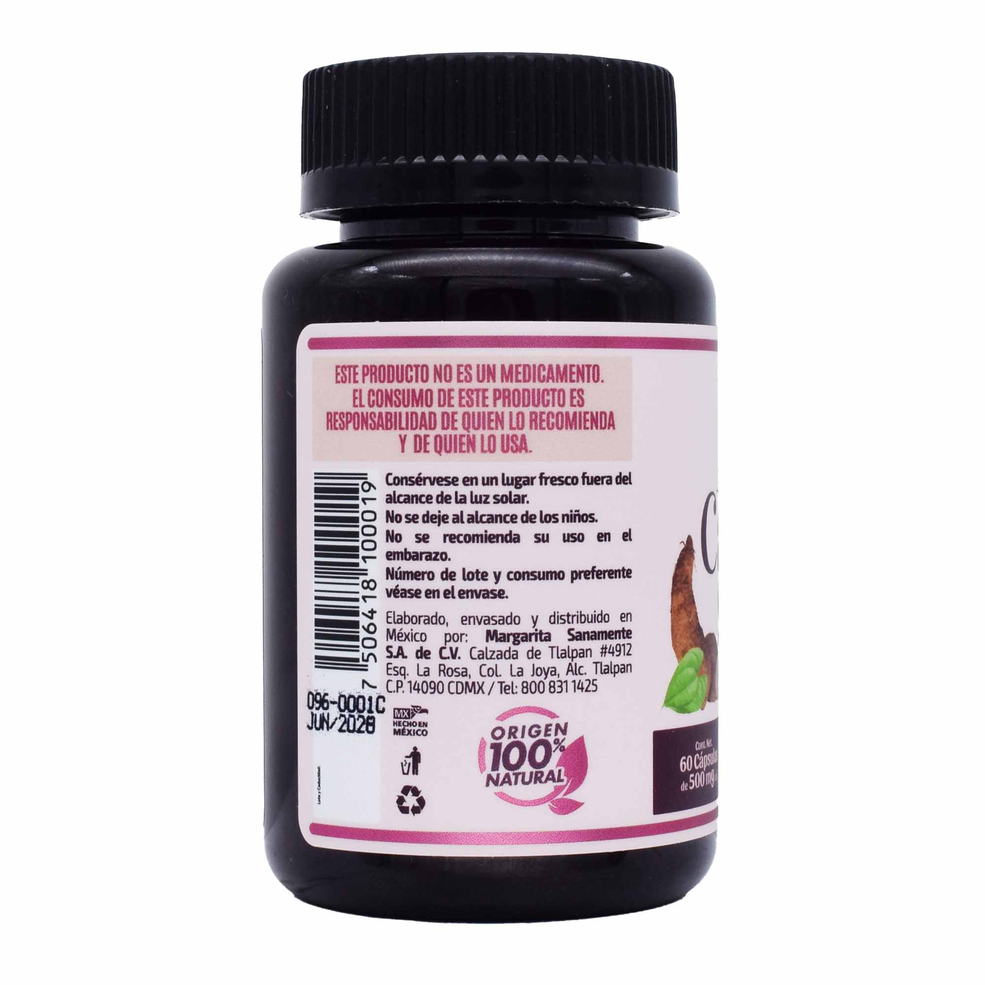 Camote Silvestre 60 Cap