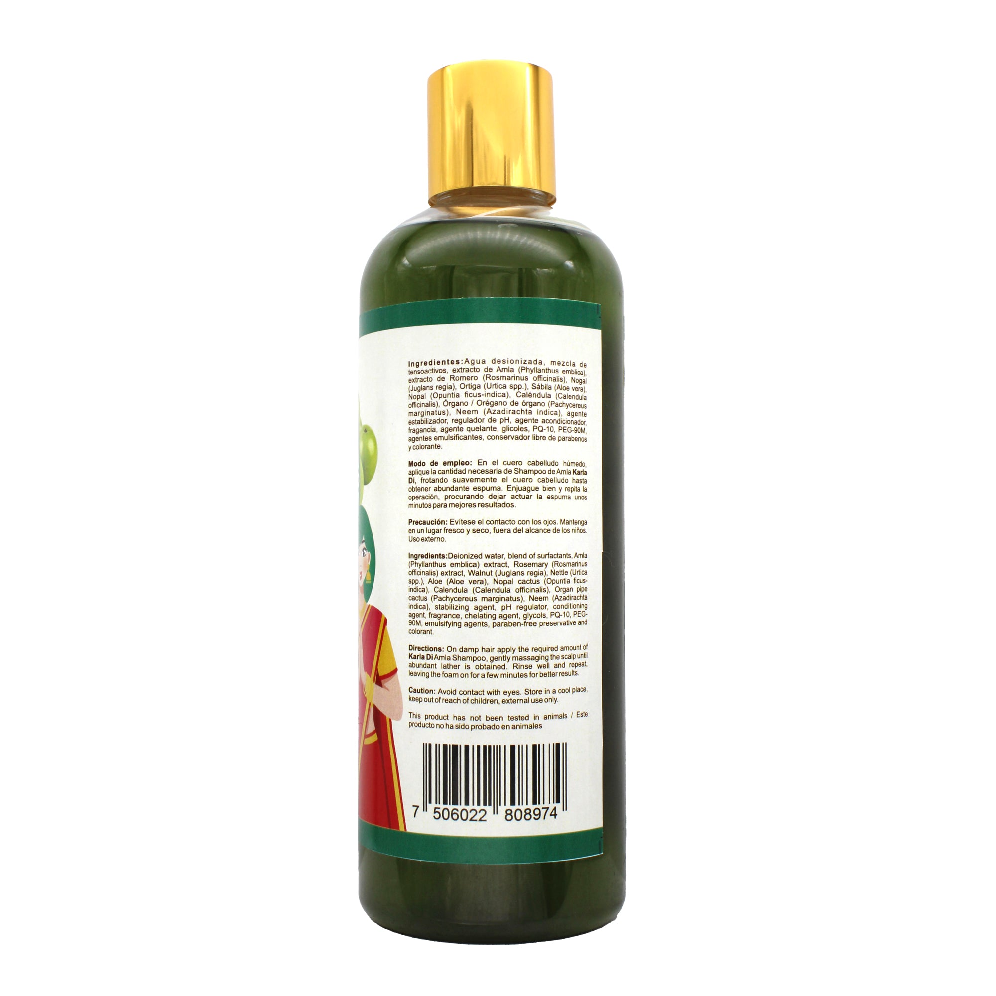Shampoo Aceite De Amla 500 Ml