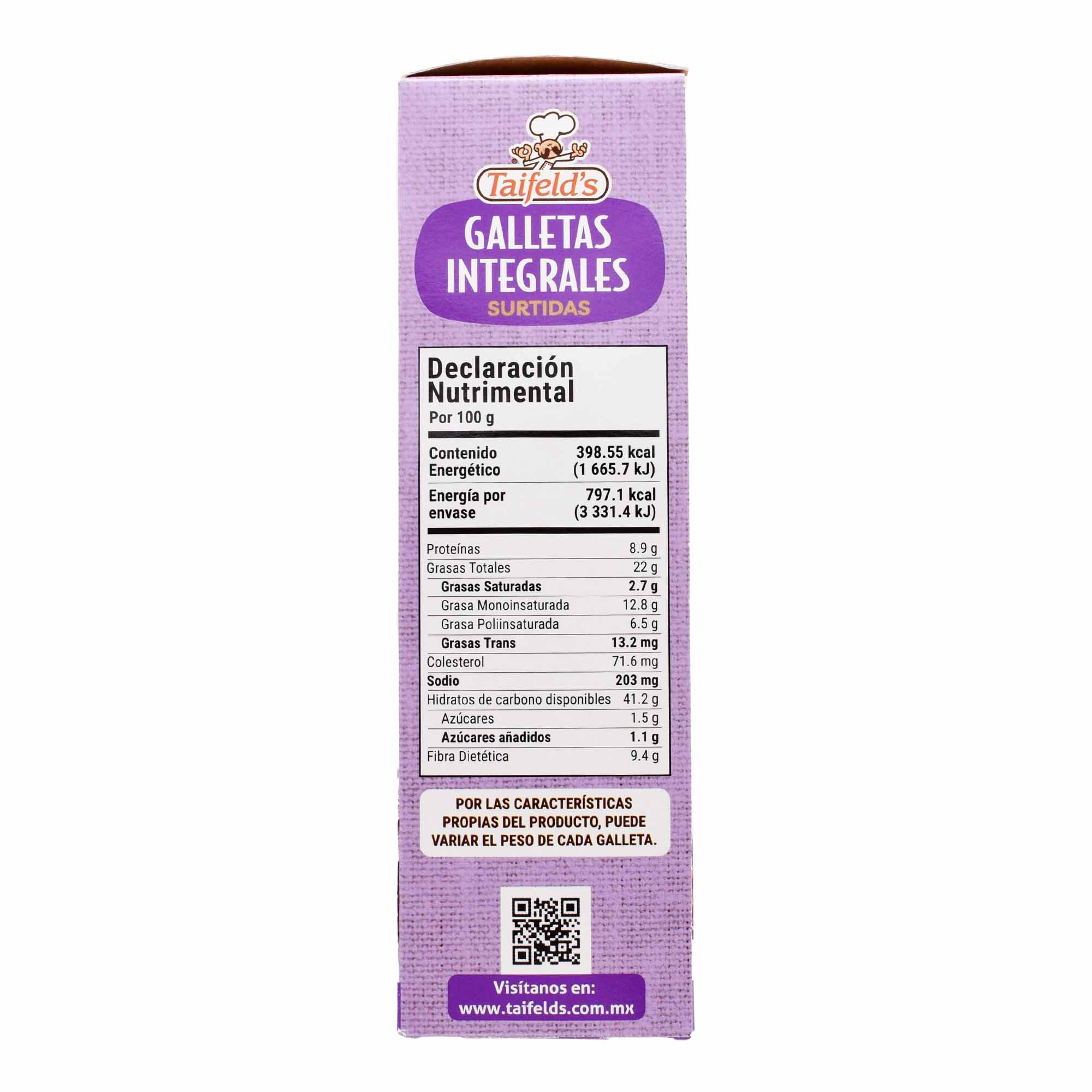 Galletas Integrales Surtidas  200 G