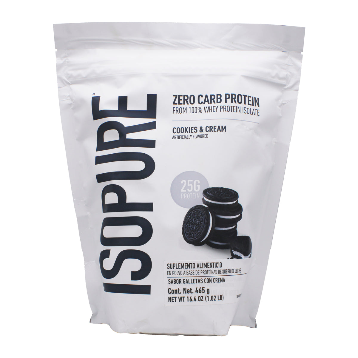 Isopure Zero Carb Cookies And Cream 454 Gr